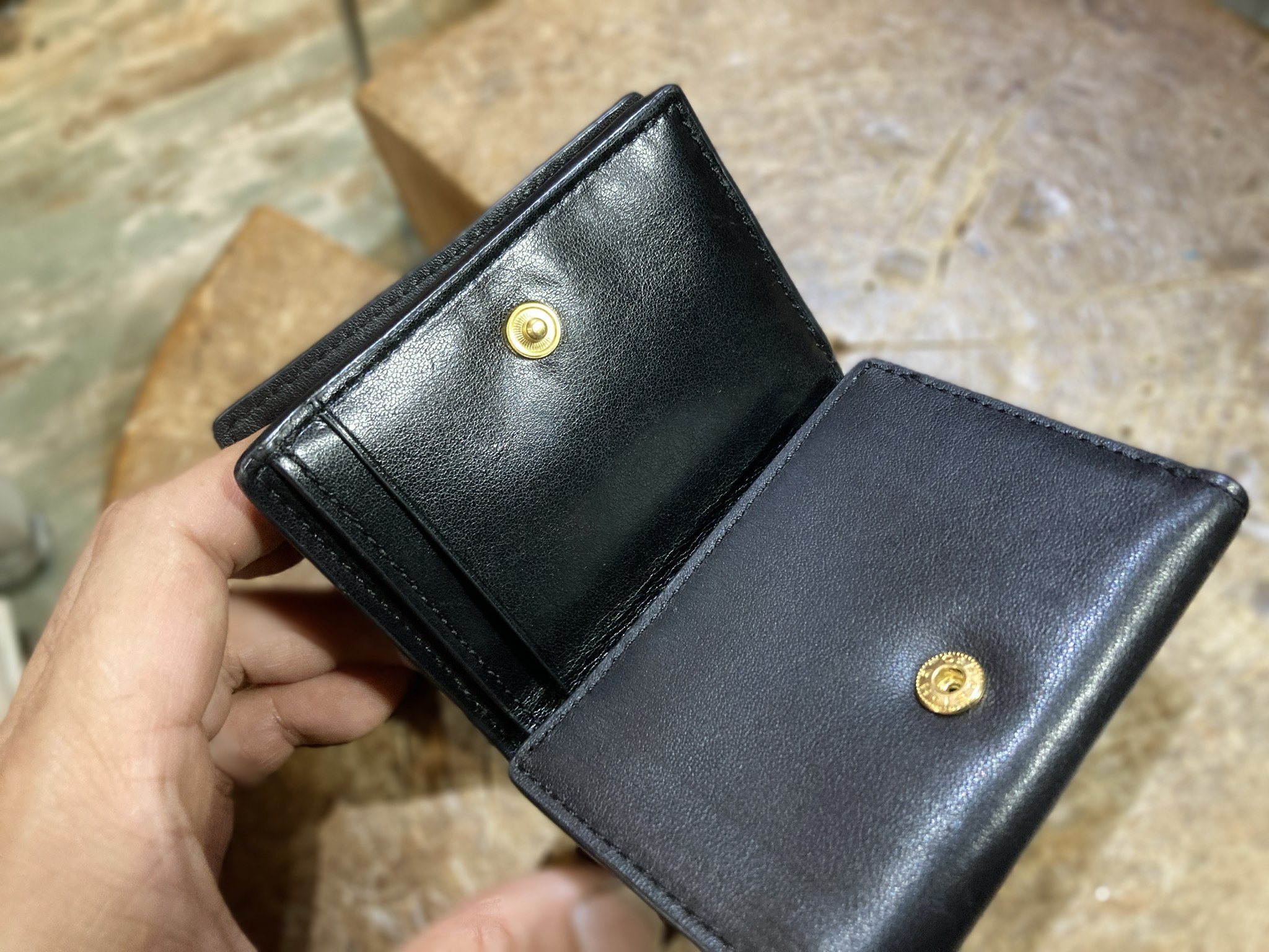 【COACH】スナップボタンウォレット スナップボタン交換】COACH/コーチミニウォレット｜CREA Repair