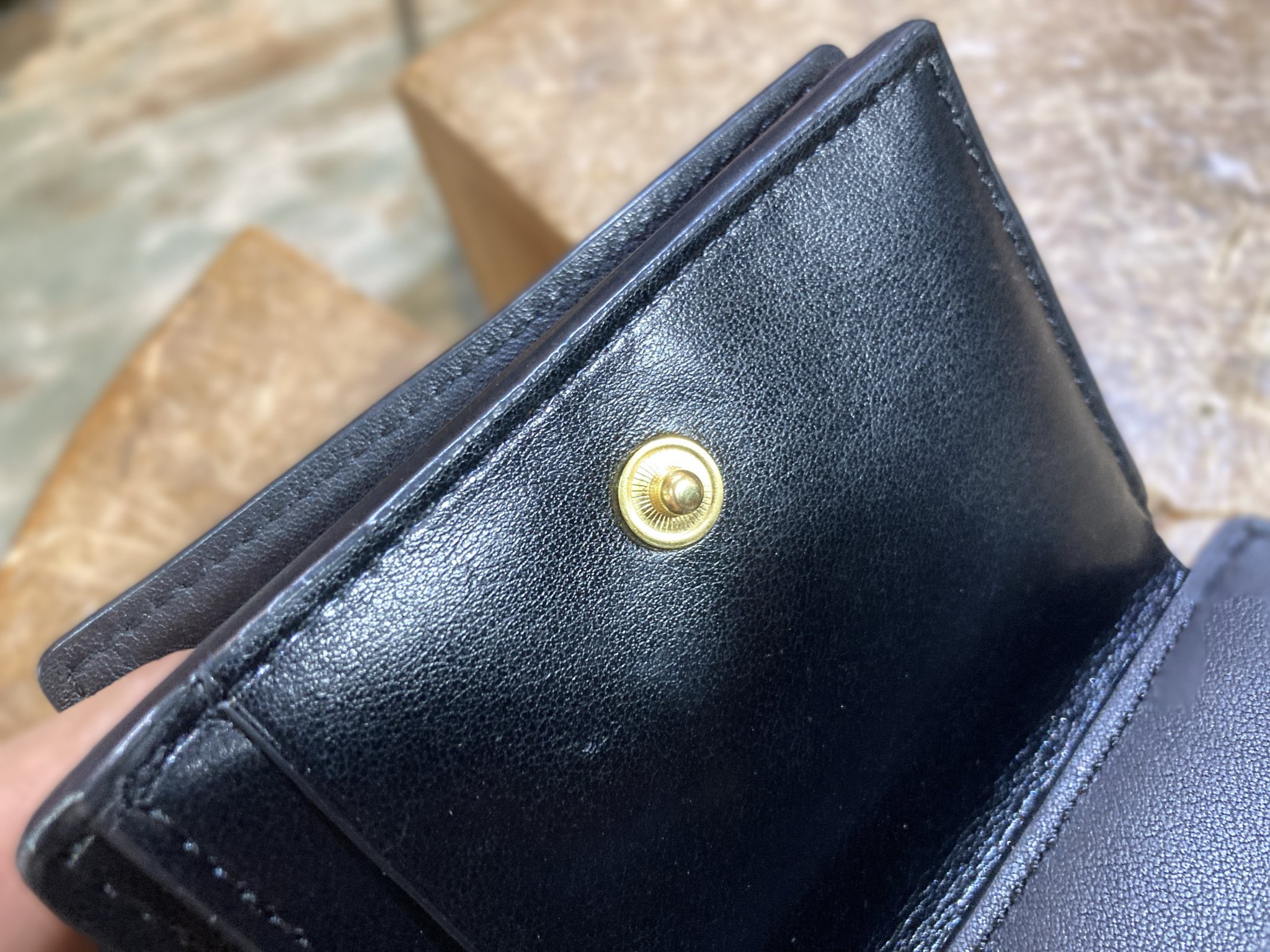 【COACH】スナップボタンウォレット スナップボタン交換】COACH/コーチミニウォレット｜CREA Repair