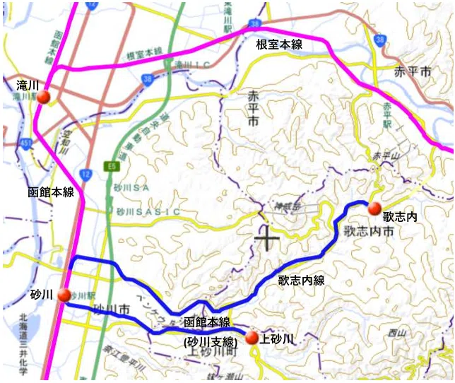 時刻表に乗る番外編 路線あれこれ #16 函館本線⑤｜松ヶ谷鉄道