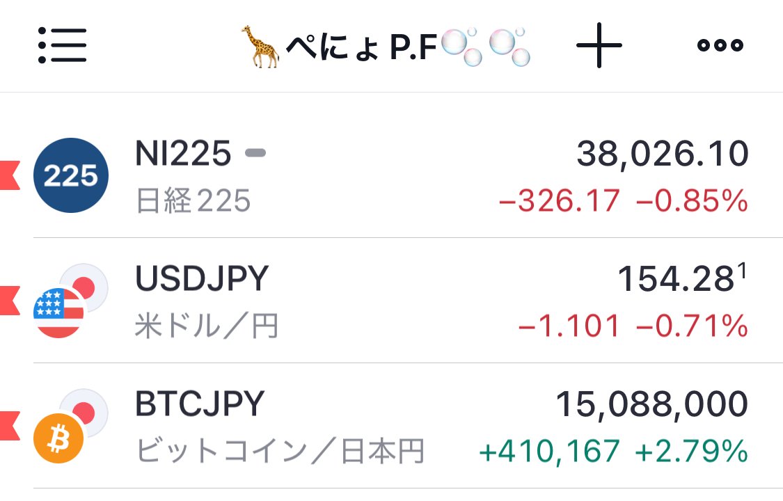 ⚠️株クラ特化型⚠️iPhoneウィジェット待受設定｜ぺにょ🦒🪸🫧