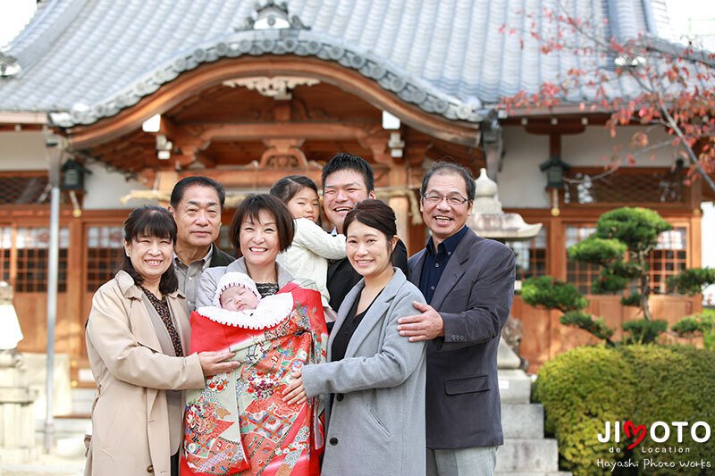 野見神社でお宮参り出張撮影