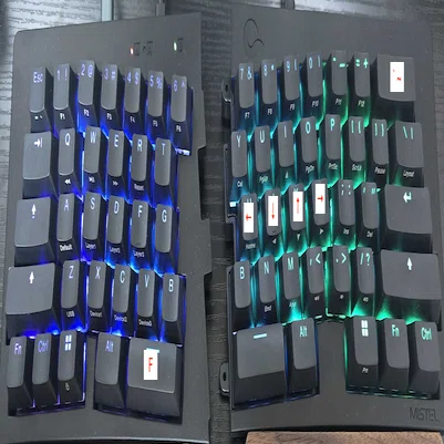 分割キーボード「MD600 ALPHA SPLIT-ALICE KEYBOARD」のマクロ