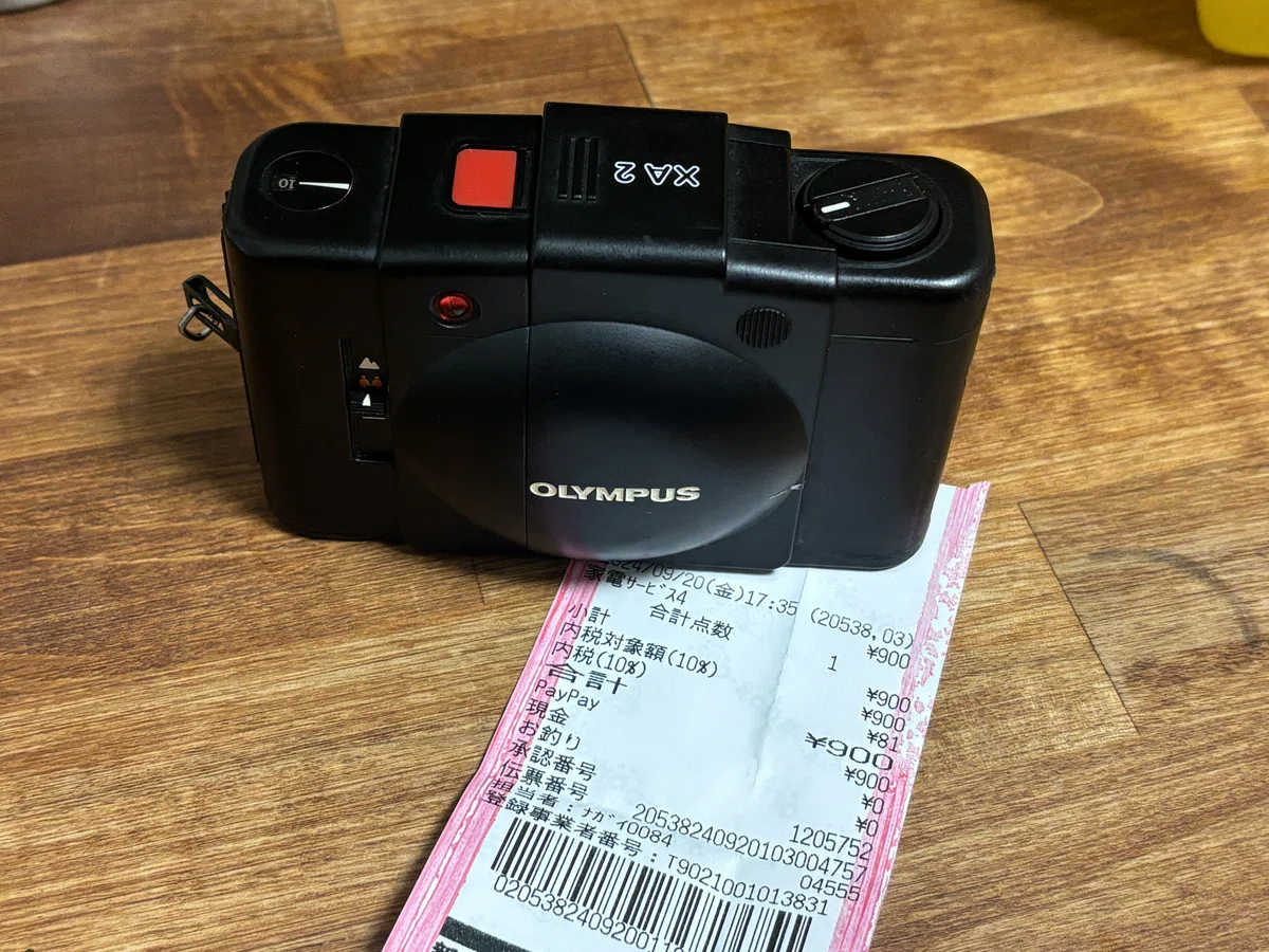 Olympus XA2を使ってみた。｜S K(shimkarom)