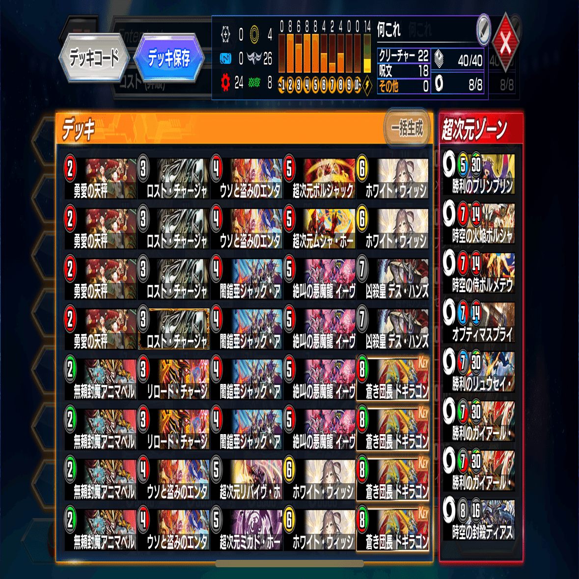 デッキ完成から3時間でADマスター帯に到達した赤黒○○○バスター解説