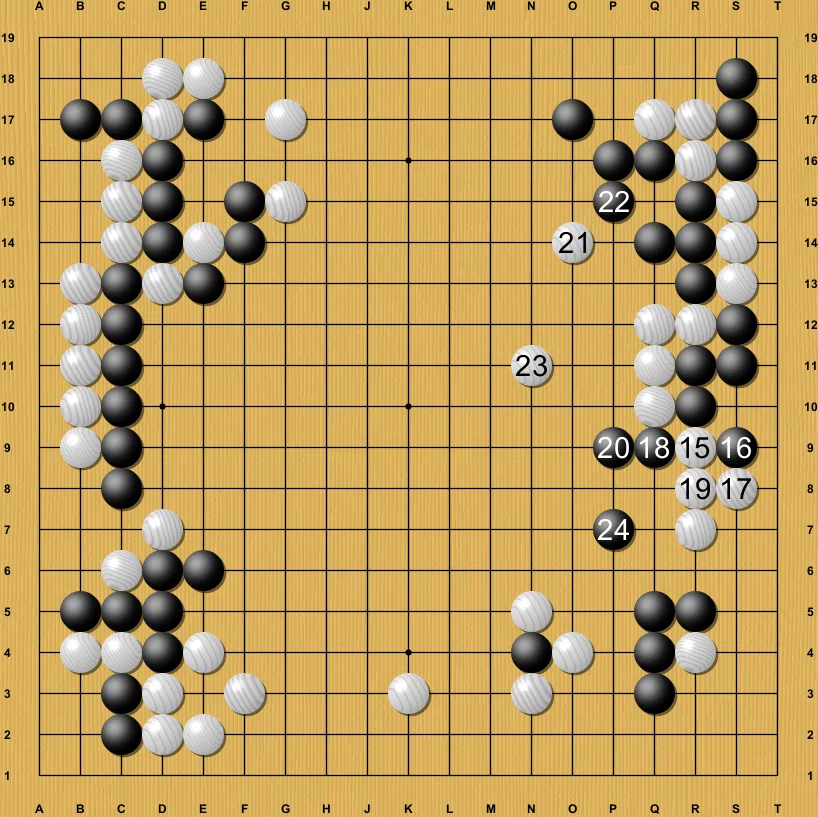 巧みなサバキで押し切る石運び【囲碁AI・絶芸に学ぶ次の一手039】|okao囲碁戦術図鑑
