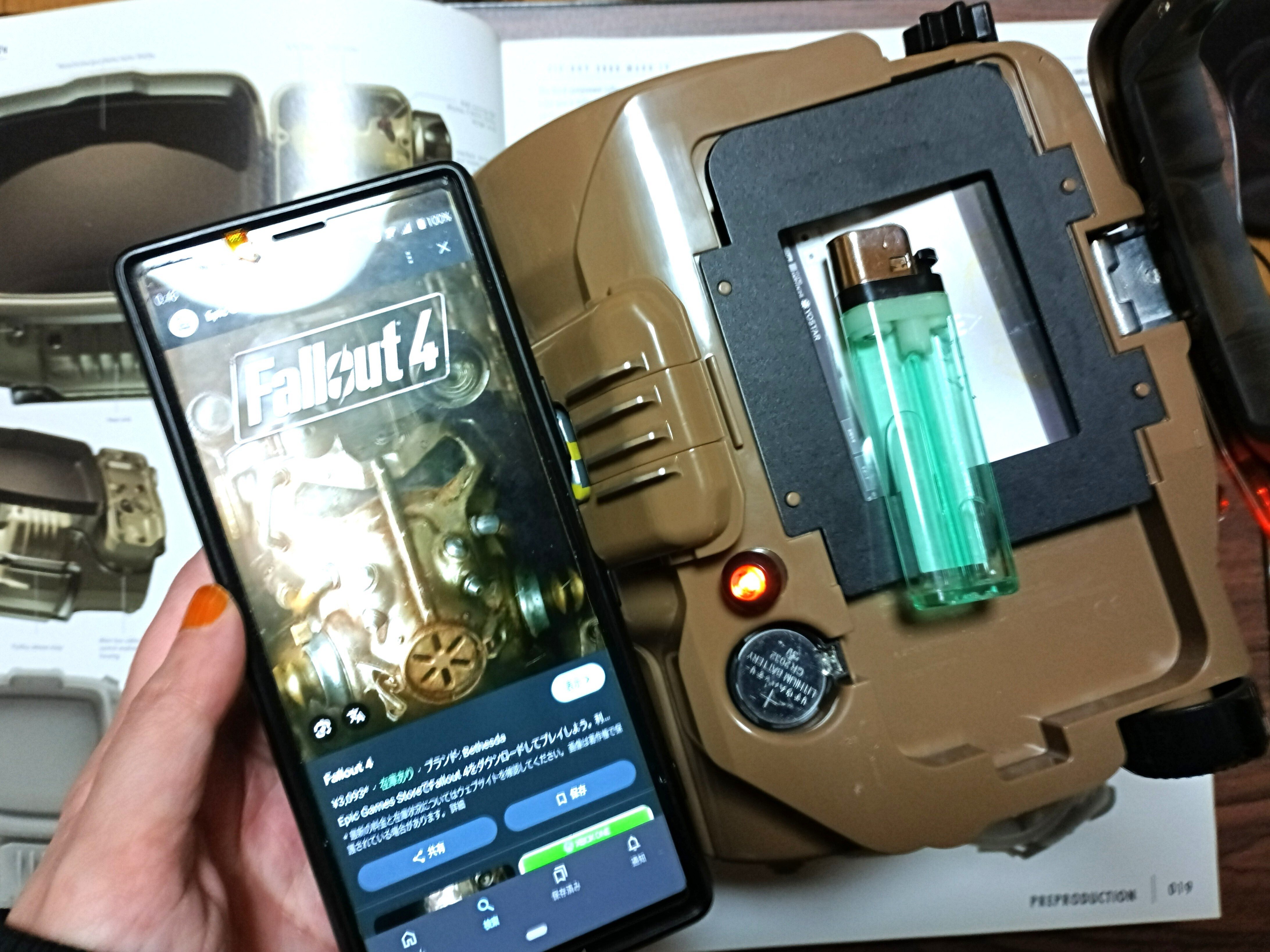 素人レビュー】ロブコ社 Pip-Boy 3000 MkⅣ【Fallout】｜🌱Dr.ソイヤ