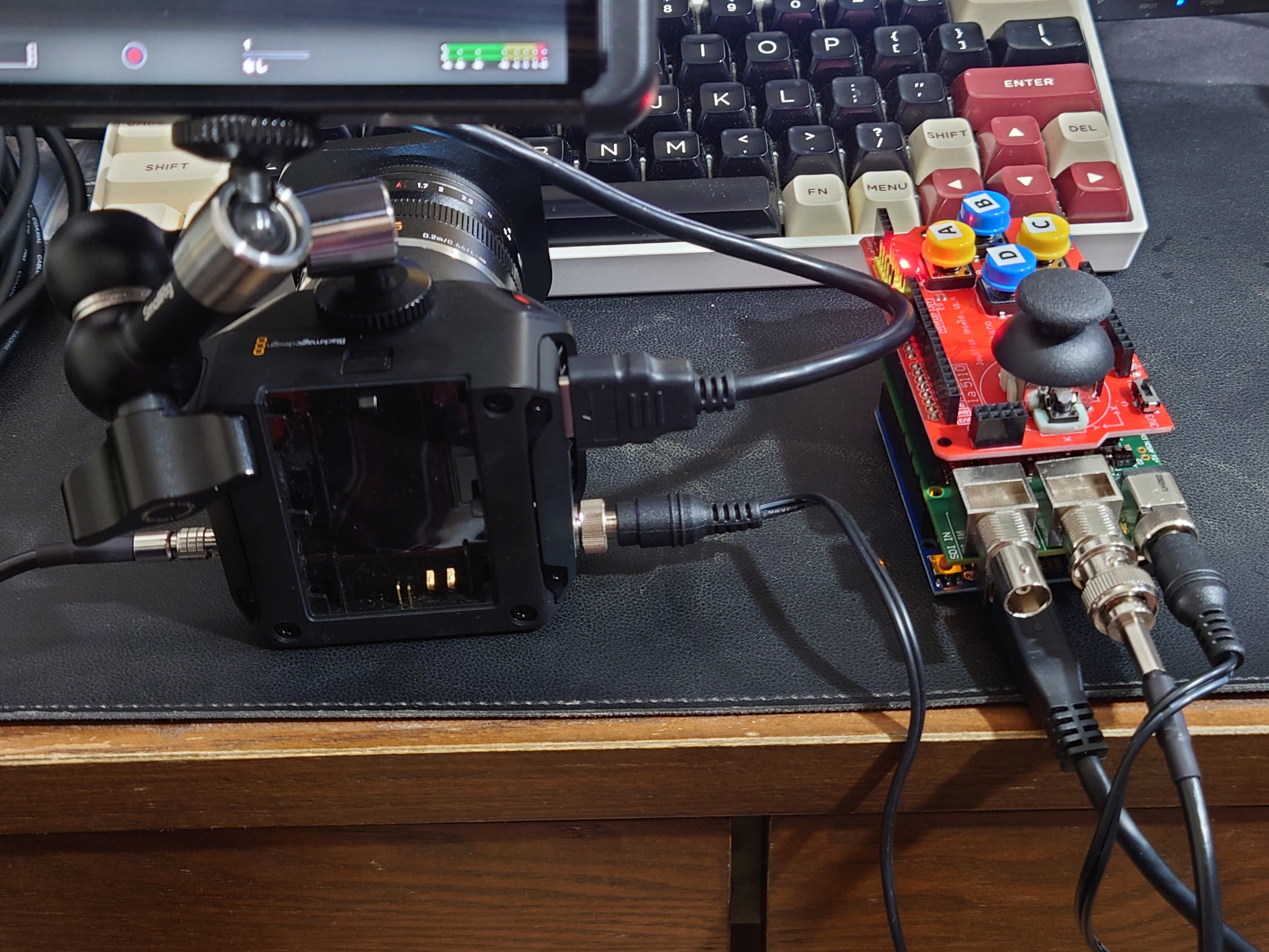 Blackmagic 3G-SDI Arduino Shieldを使ったArduinoスケッチでの