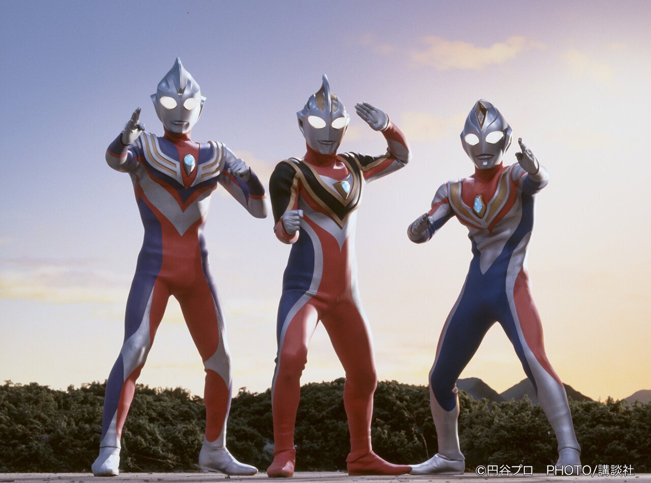 ジオラマ ウルトラマン ティガ・ダイナ・ガイア 【公式通販】