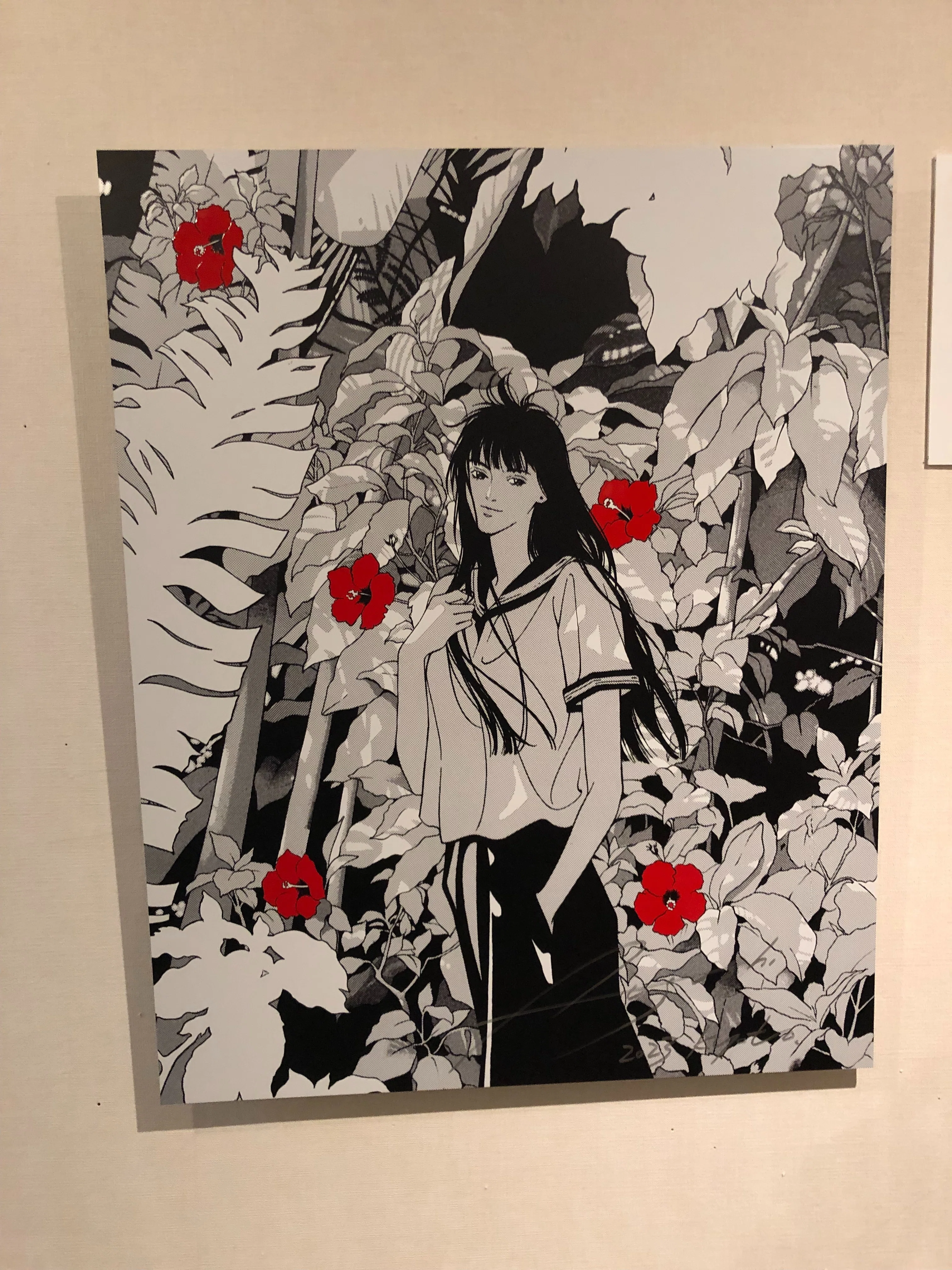 弥生美術館「画業40周年記念 上條淳士展 LIVE」で原画に圧倒される