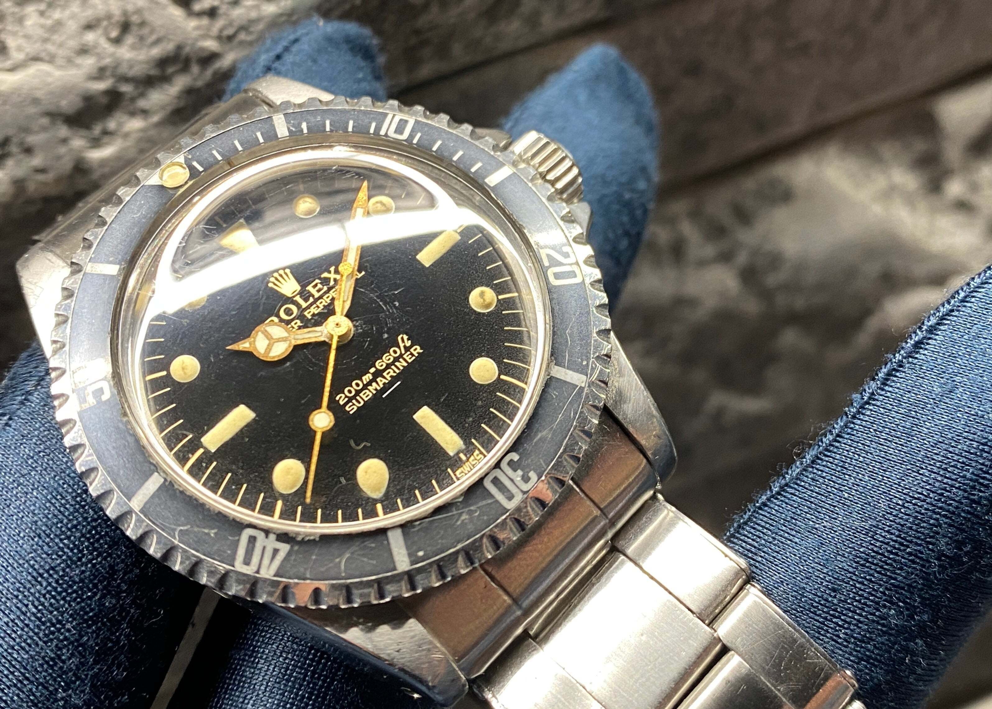 サブマリーナー 5513 64年 ギルトダイヤル アンダーライン｜金子 剛