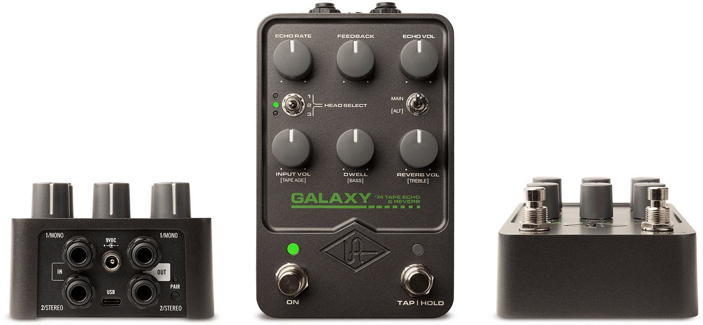 名器 Space Echo を忠実にエミュレートした「UAFX Galaxy