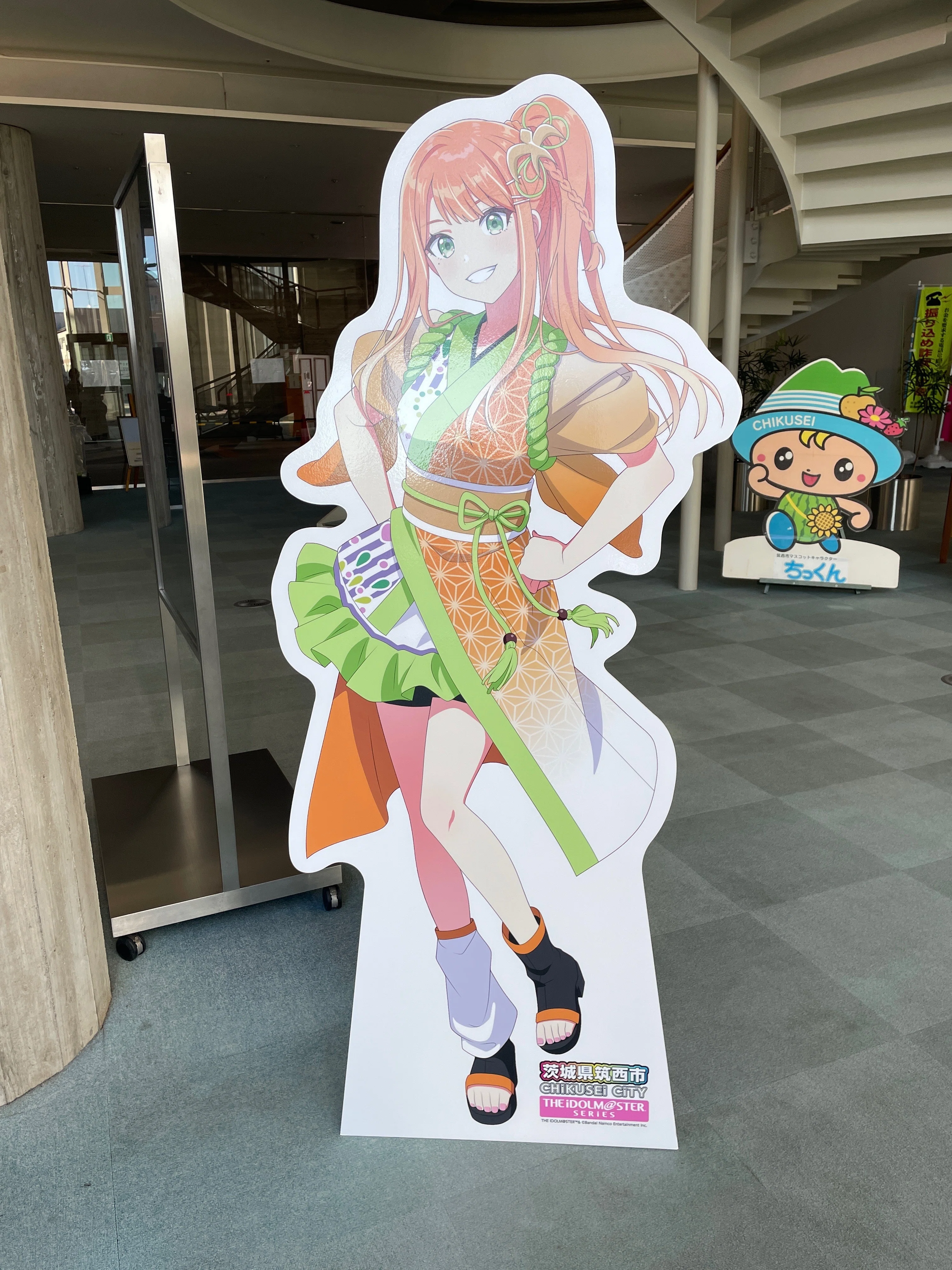 茨城出身アイドル担当オタク、アイマス筑西市コラボに行く｜ツグミカコ