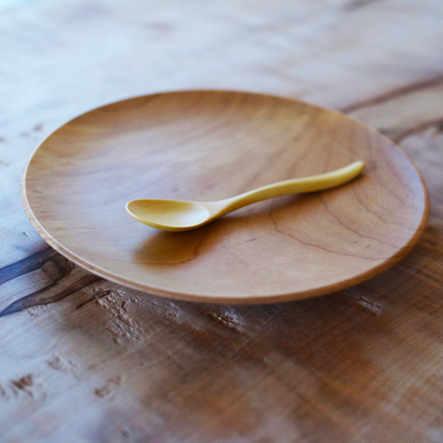 12㎝スプーンとお箸（21㎝）｜里山の木のスプーン展示室