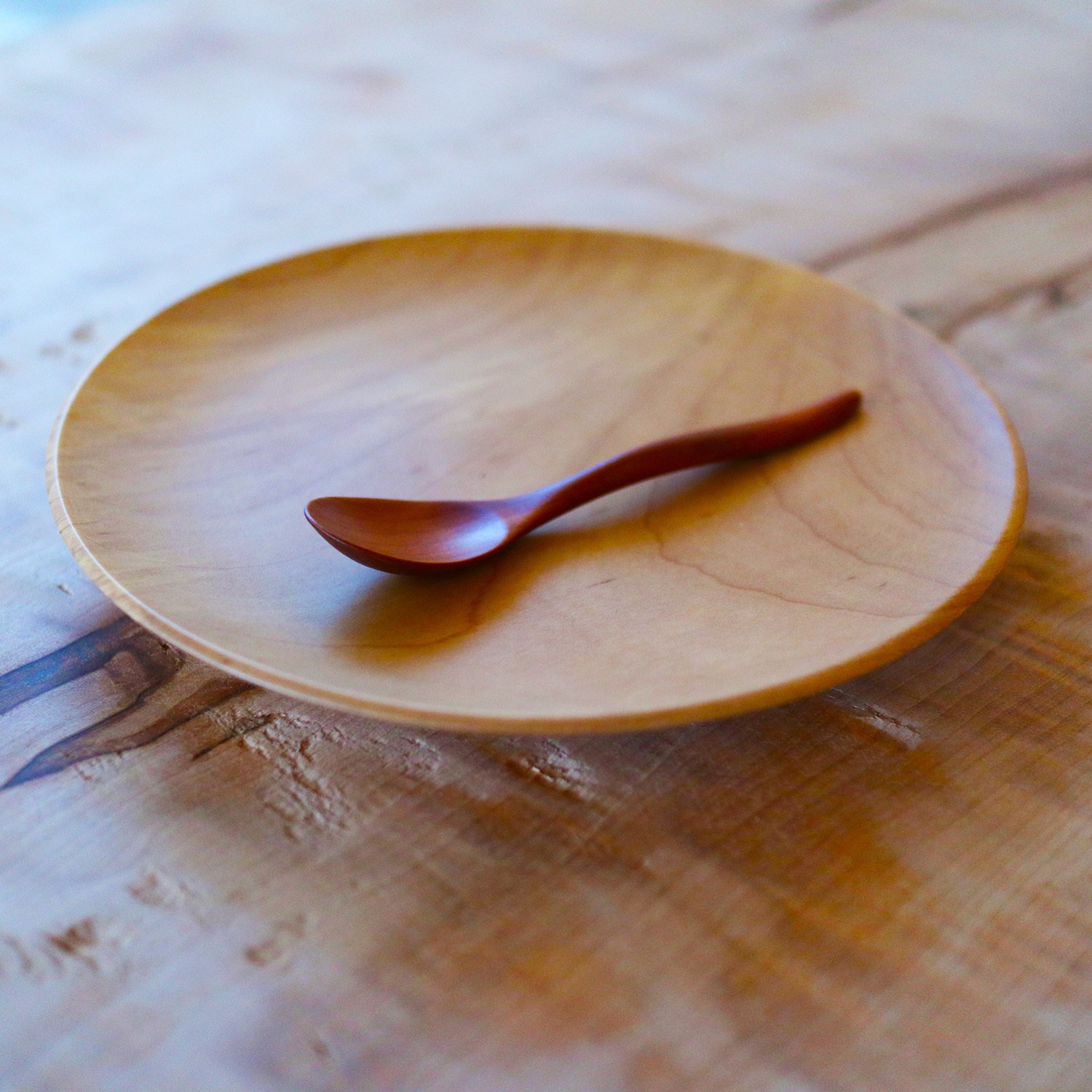 12㎝スプーンとお箸（21㎝）｜里山の木のスプーン展示室