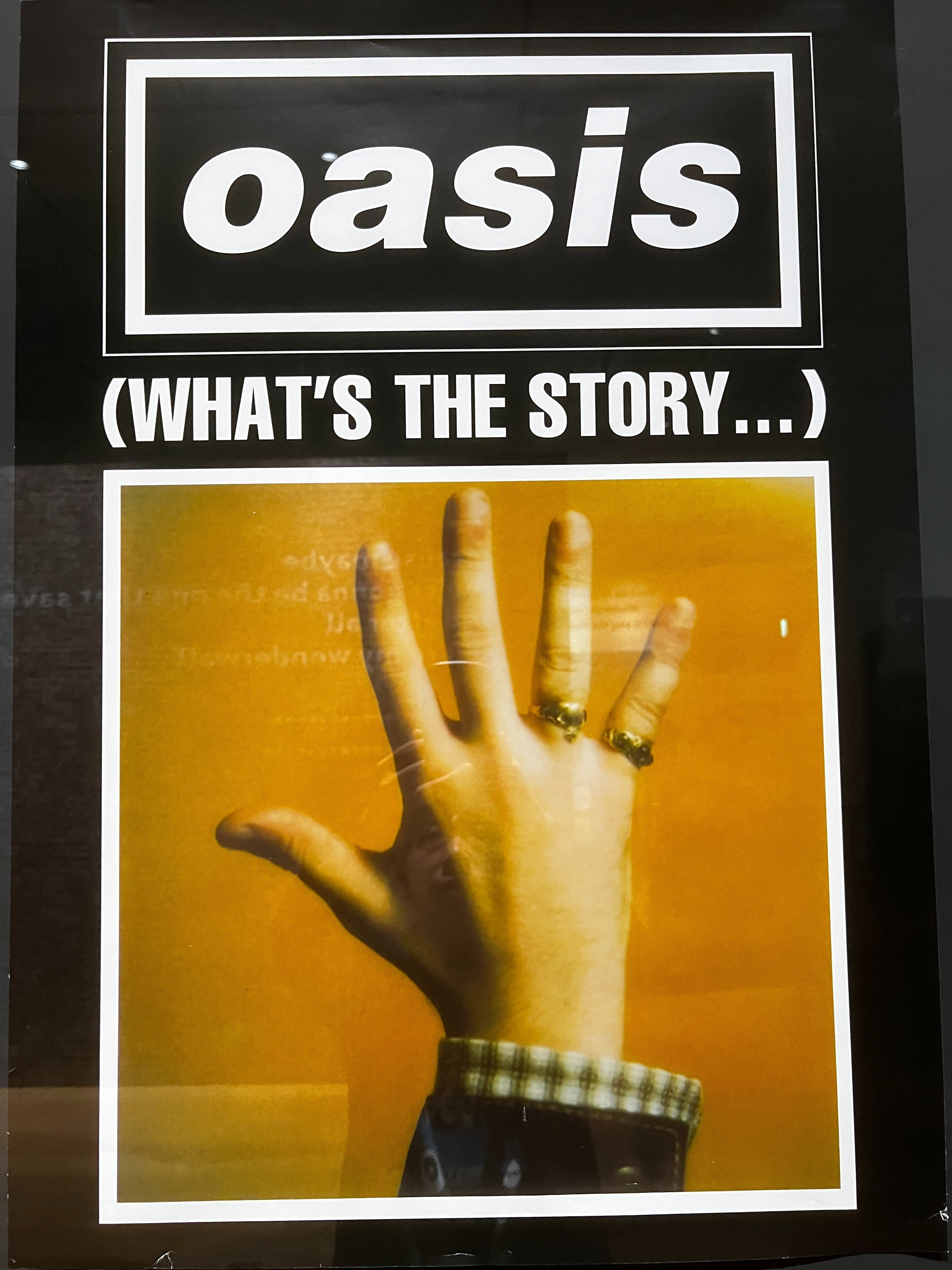 重いページ)リヴ・フォーエヴァー: Oasis 30周年特別展に行ってきて