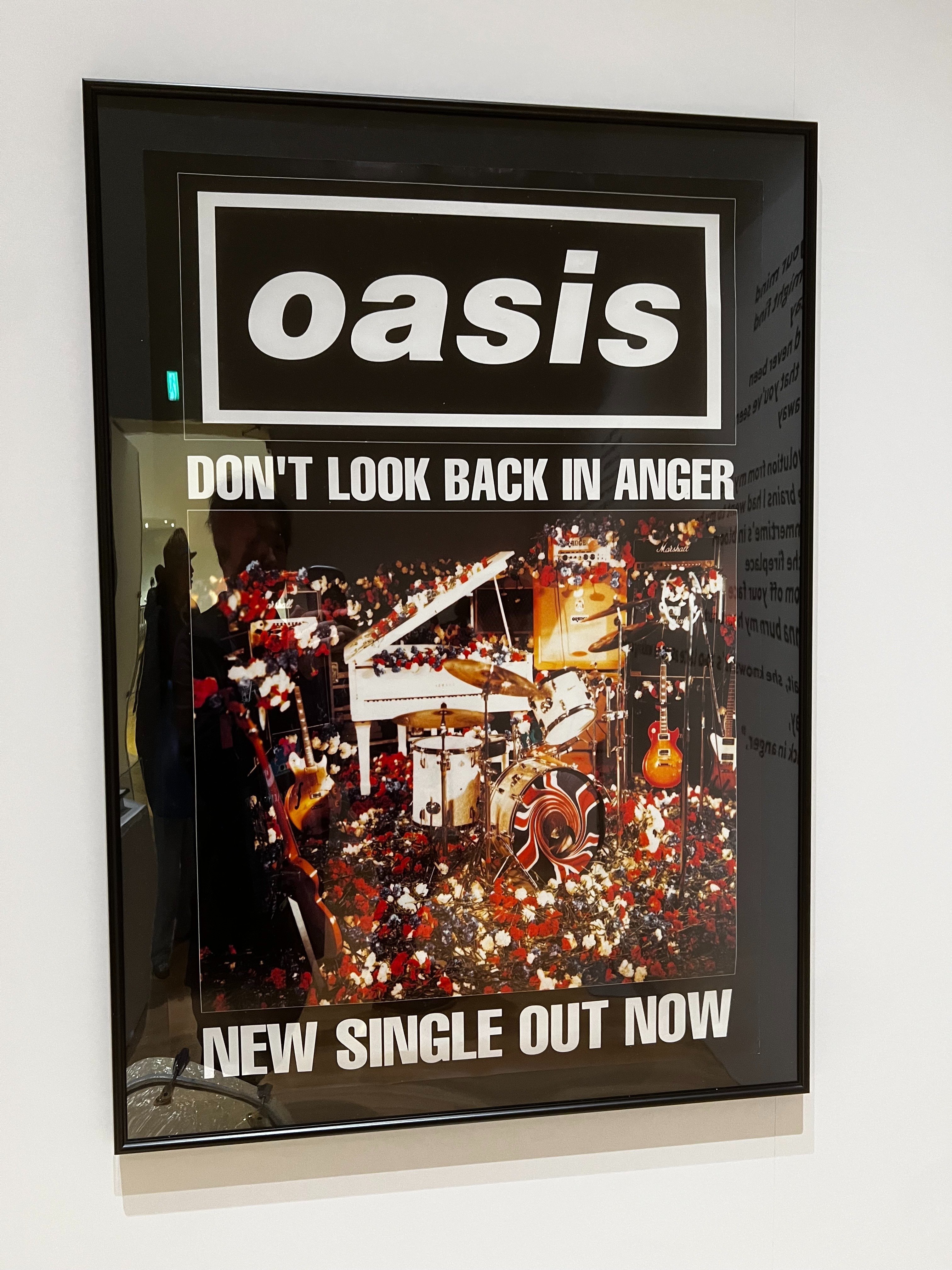 B2ポスター【OASIS】オアシス 30周年特別展 ギターアンプ Oasis Live Forever B2ポスター（B2ポスター【OASIS】オアシス