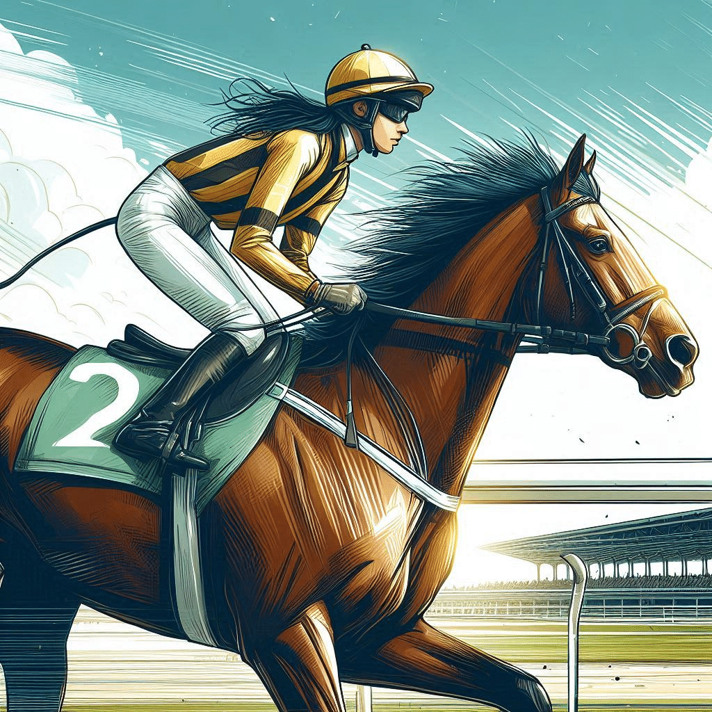 AIイラスト)色んな競馬のイラスト𓃗🐎🐴｜空風