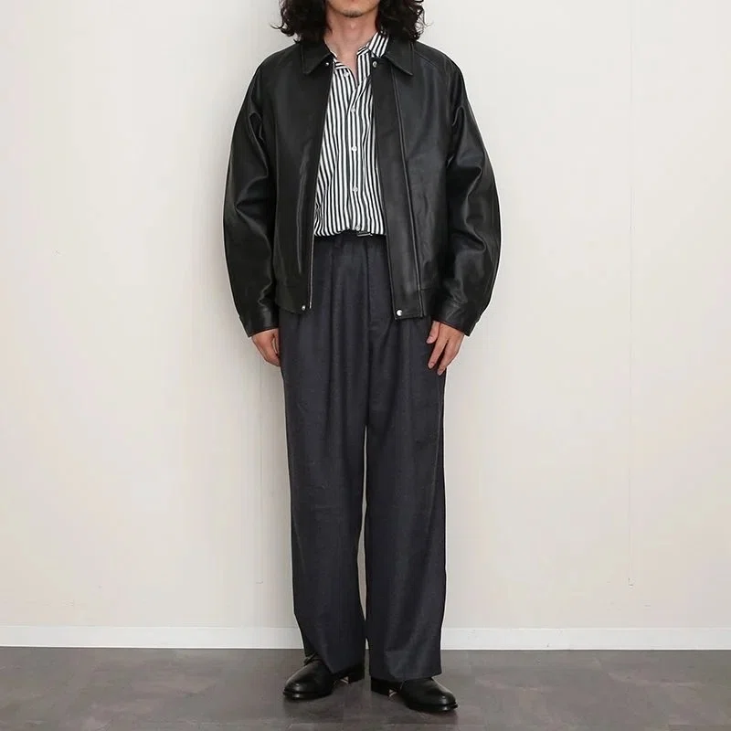UNIVERSAL PRODUCTS DRIZZLER JACKET 羊革（241-60401]UNIVERSAL 