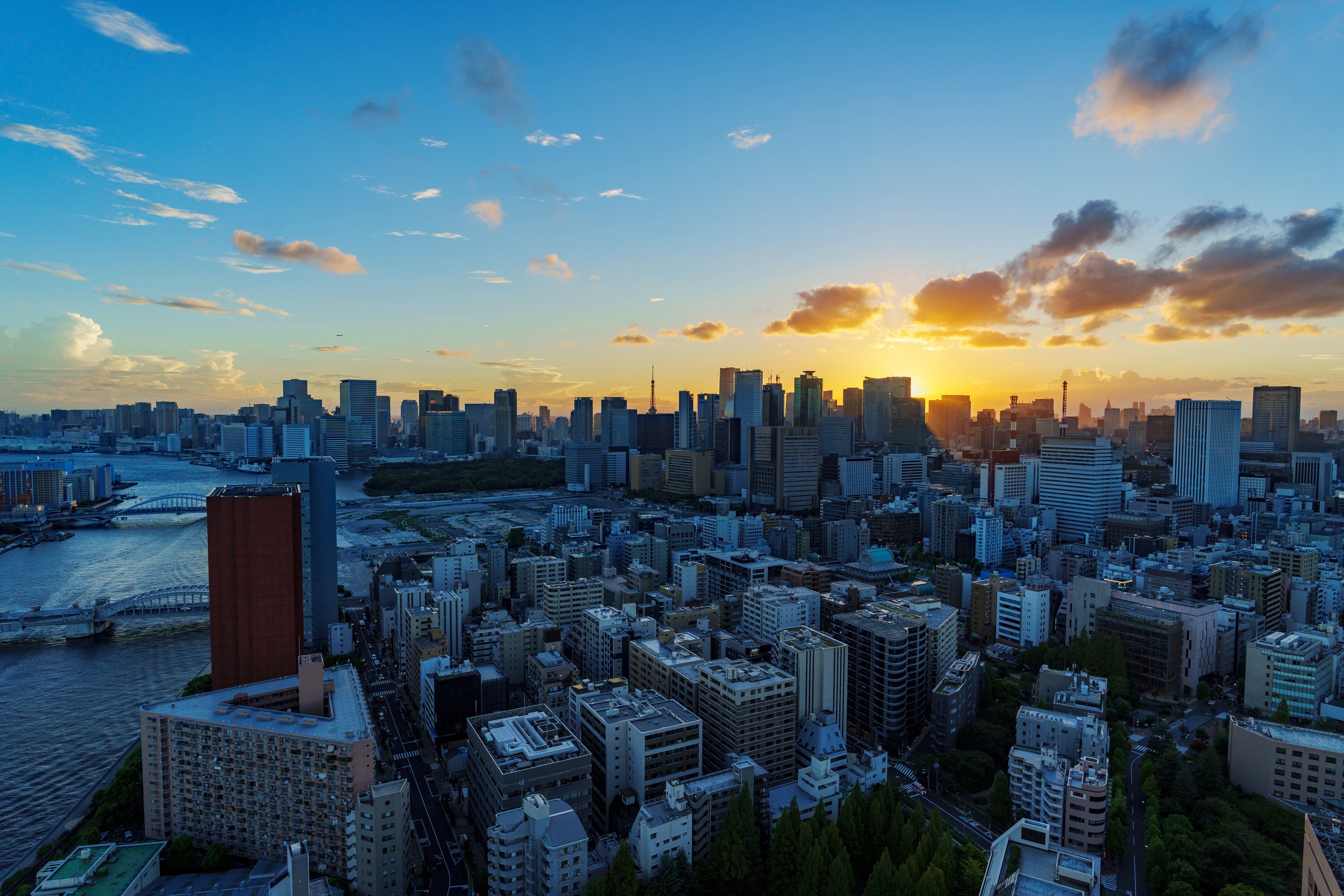 隅田川沿いの夕夜景を撮る('24/9/14)｜nadir_rl