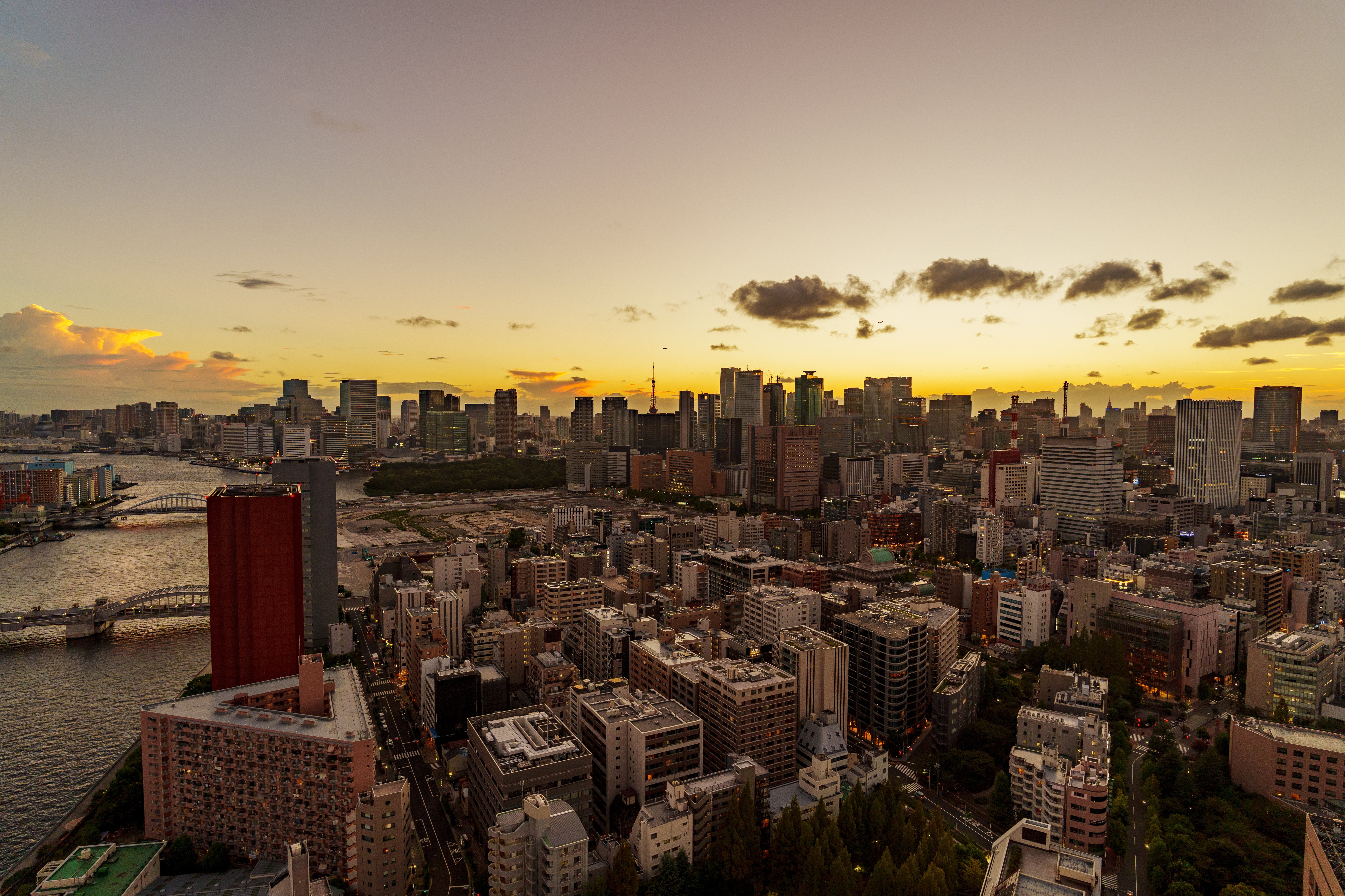 隅田川沿いの夕夜景を撮る('24/9/14)｜nadir_rl