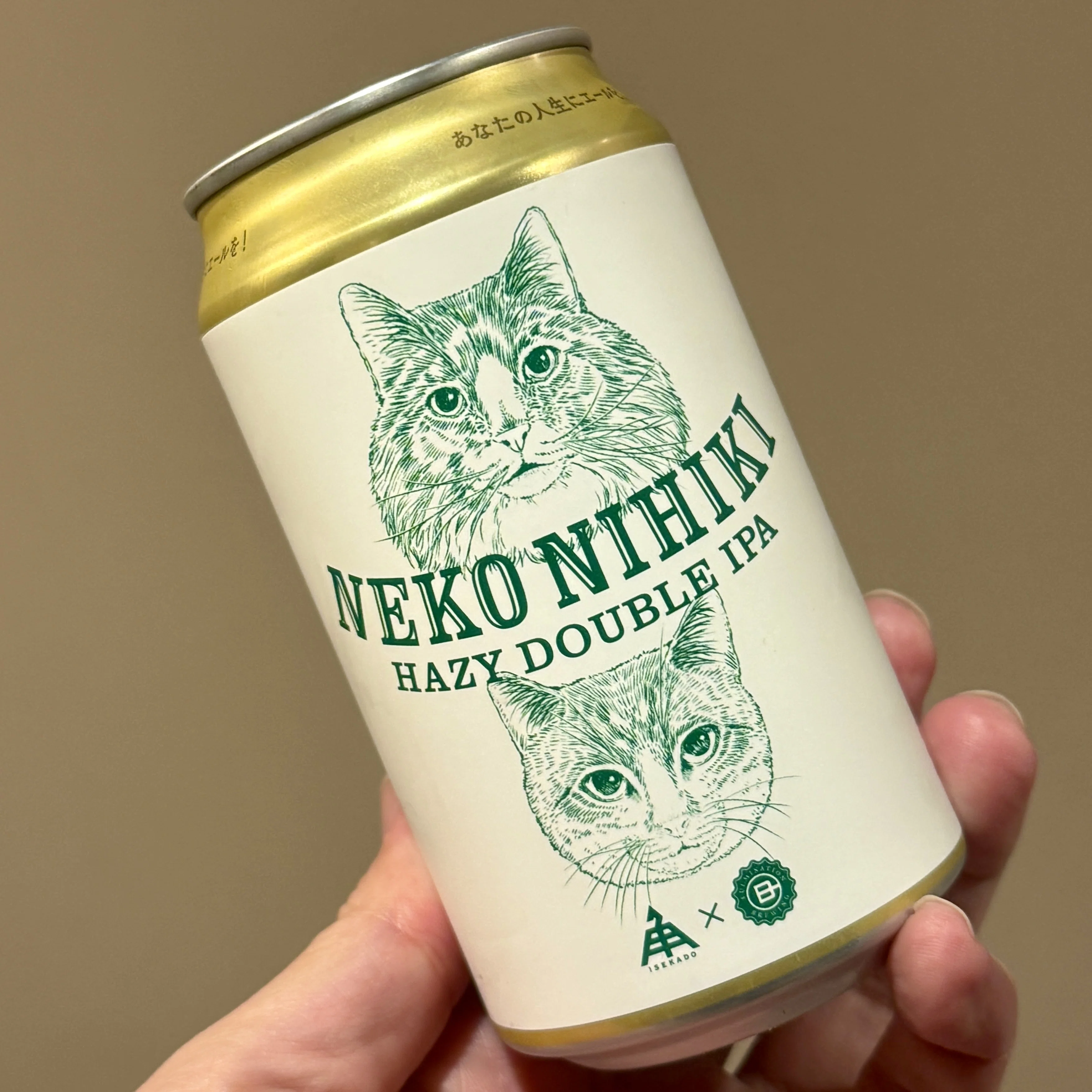 伊勢角屋麦酒の「ねこにひき（缶）」｜yamashin0120