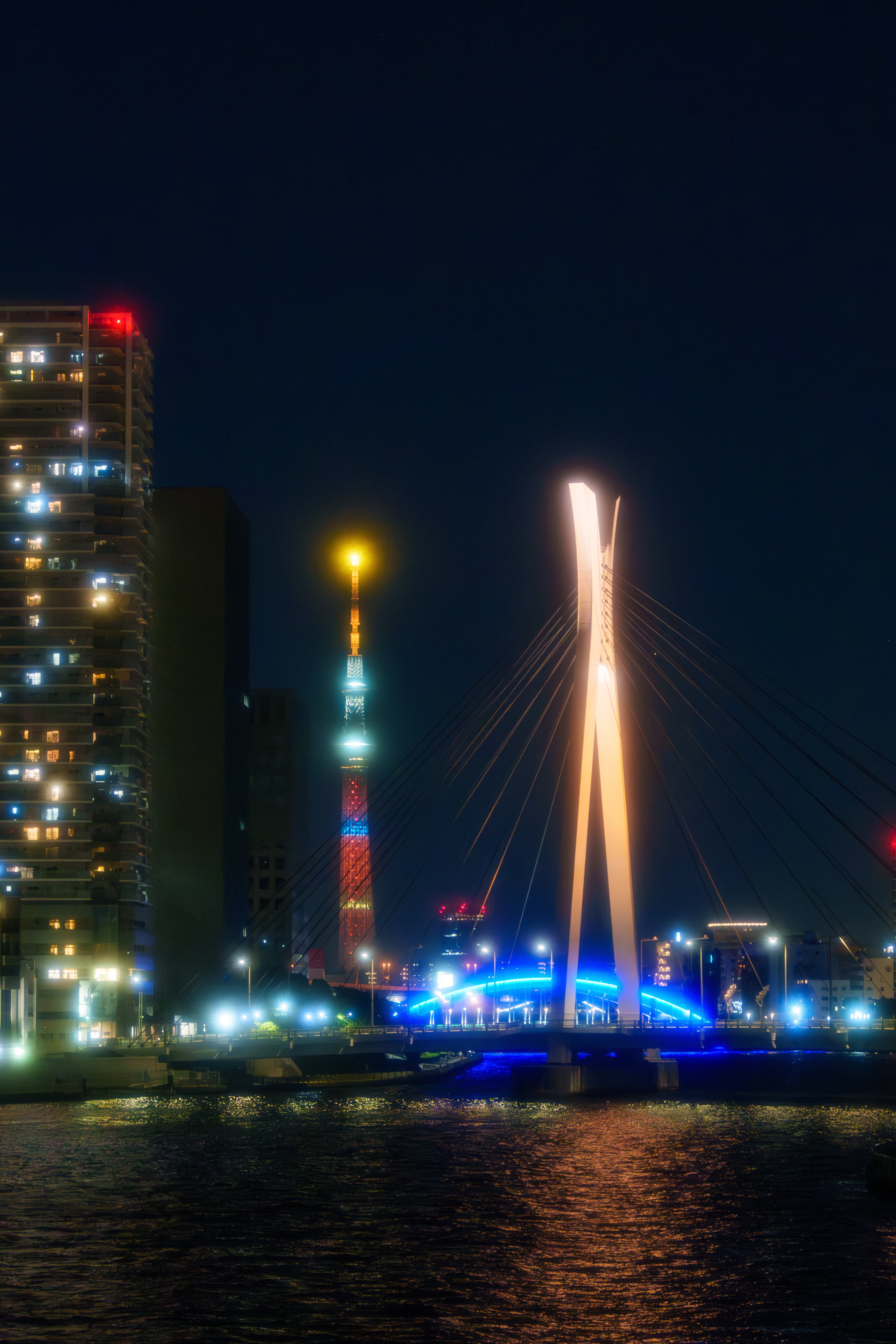 隅田川沿いの夕夜景を撮る('24/9/14)｜nadir_rl