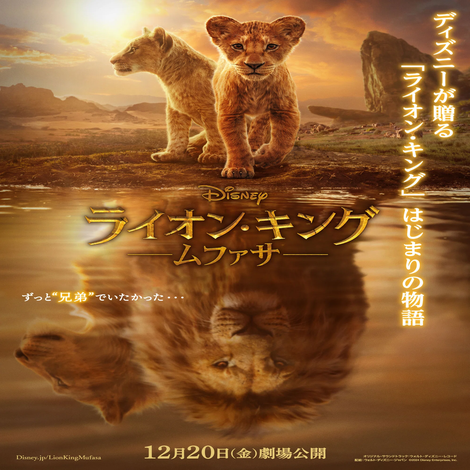 ムファサ】のポスター【ライオン・キング】｜まいるず