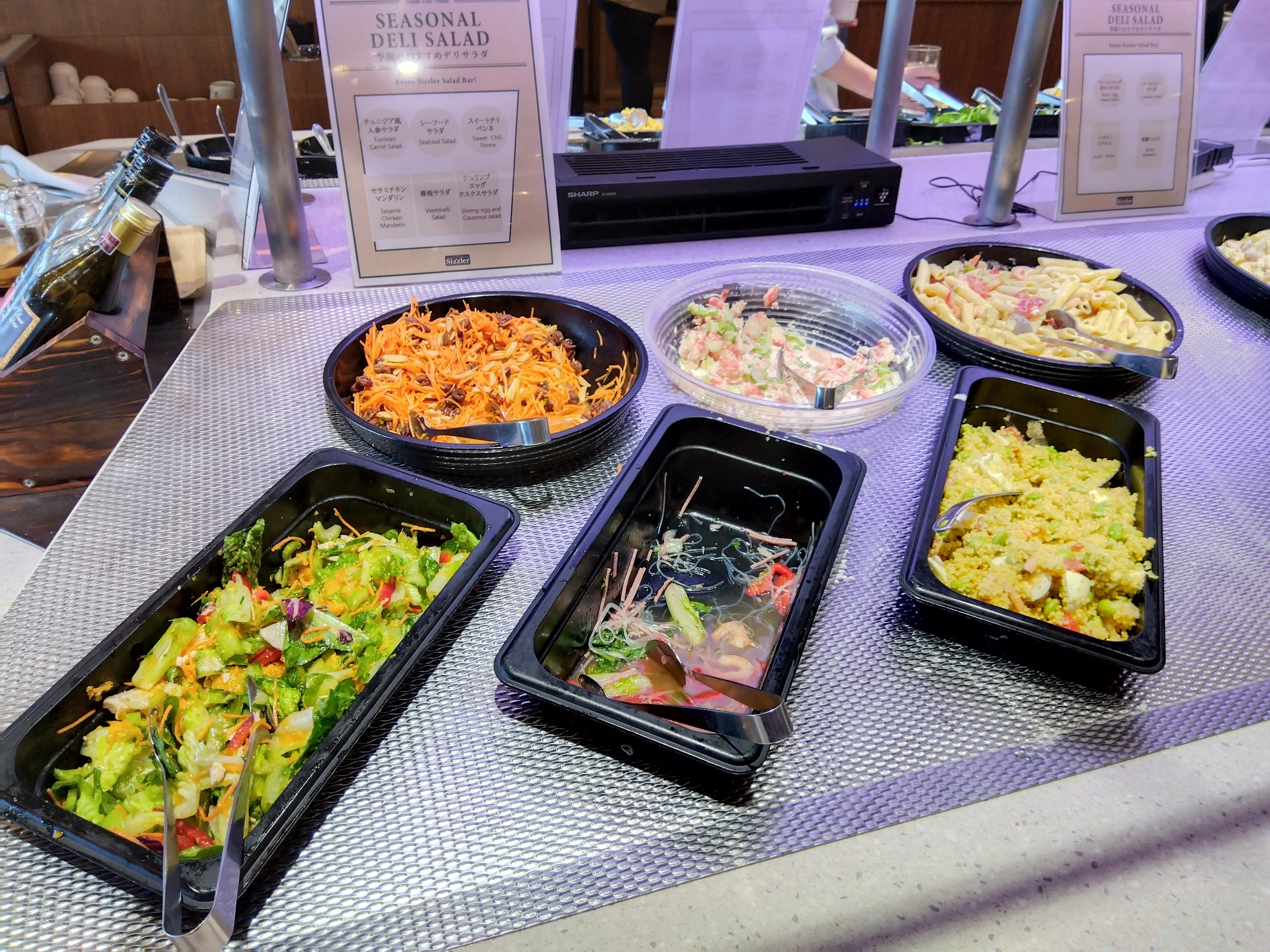 【サラダバー】 腸活】①シズラー（Sizzler）ランチサラダバー 押上《リッチモンド