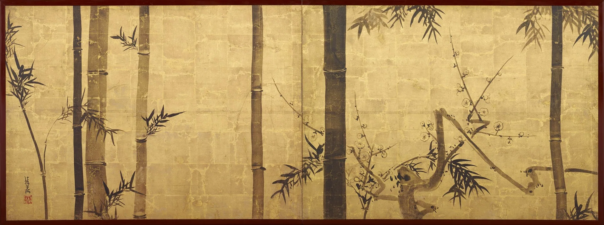 黄金に溶ける色彩 －尾形光琳の屏風絵を巡る随想｜ミック@アート好きの