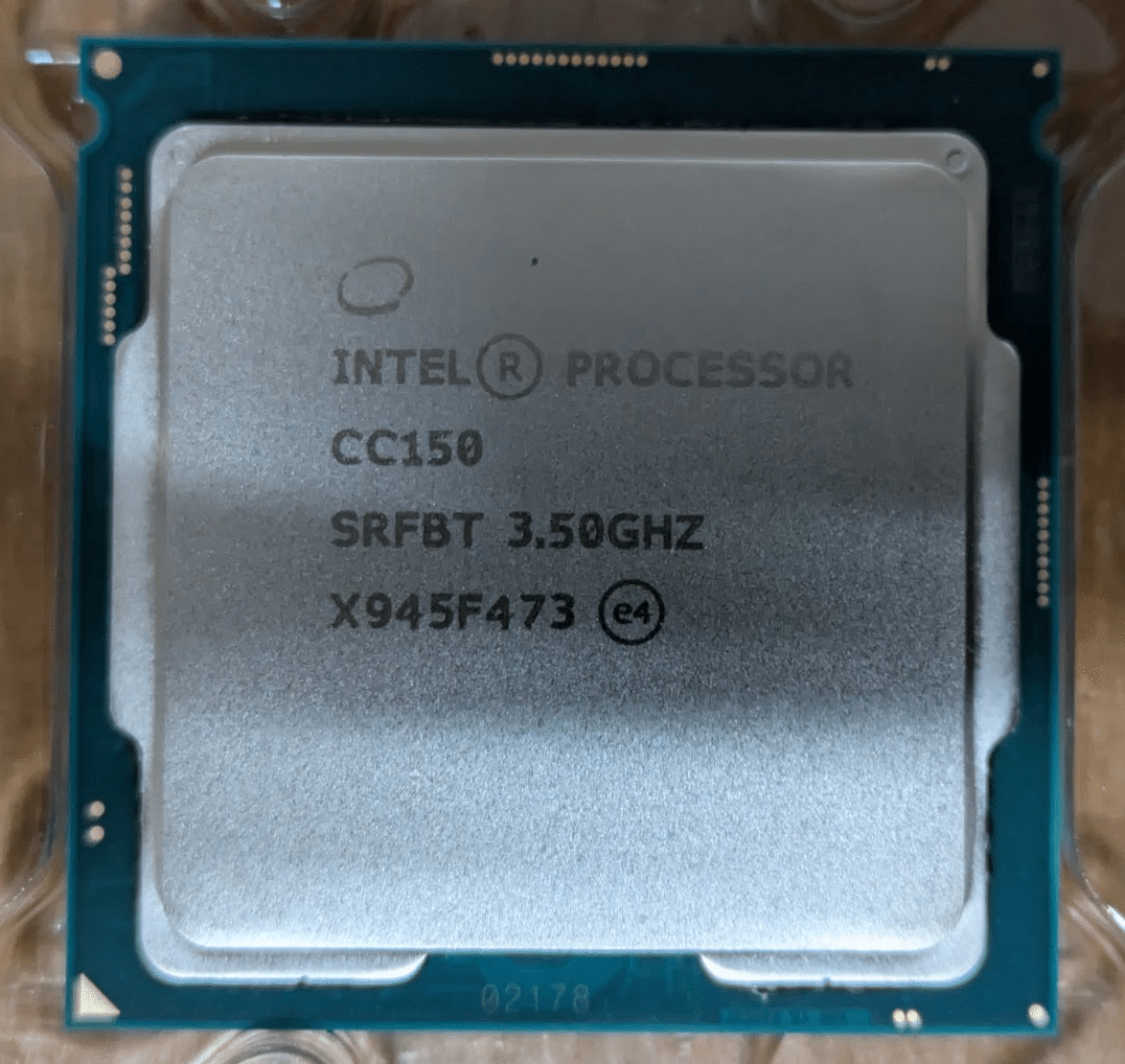 Intel CC150 SRFBT 8C 3.5GHz 16MB 95W LGA1151 Core i9-9900K