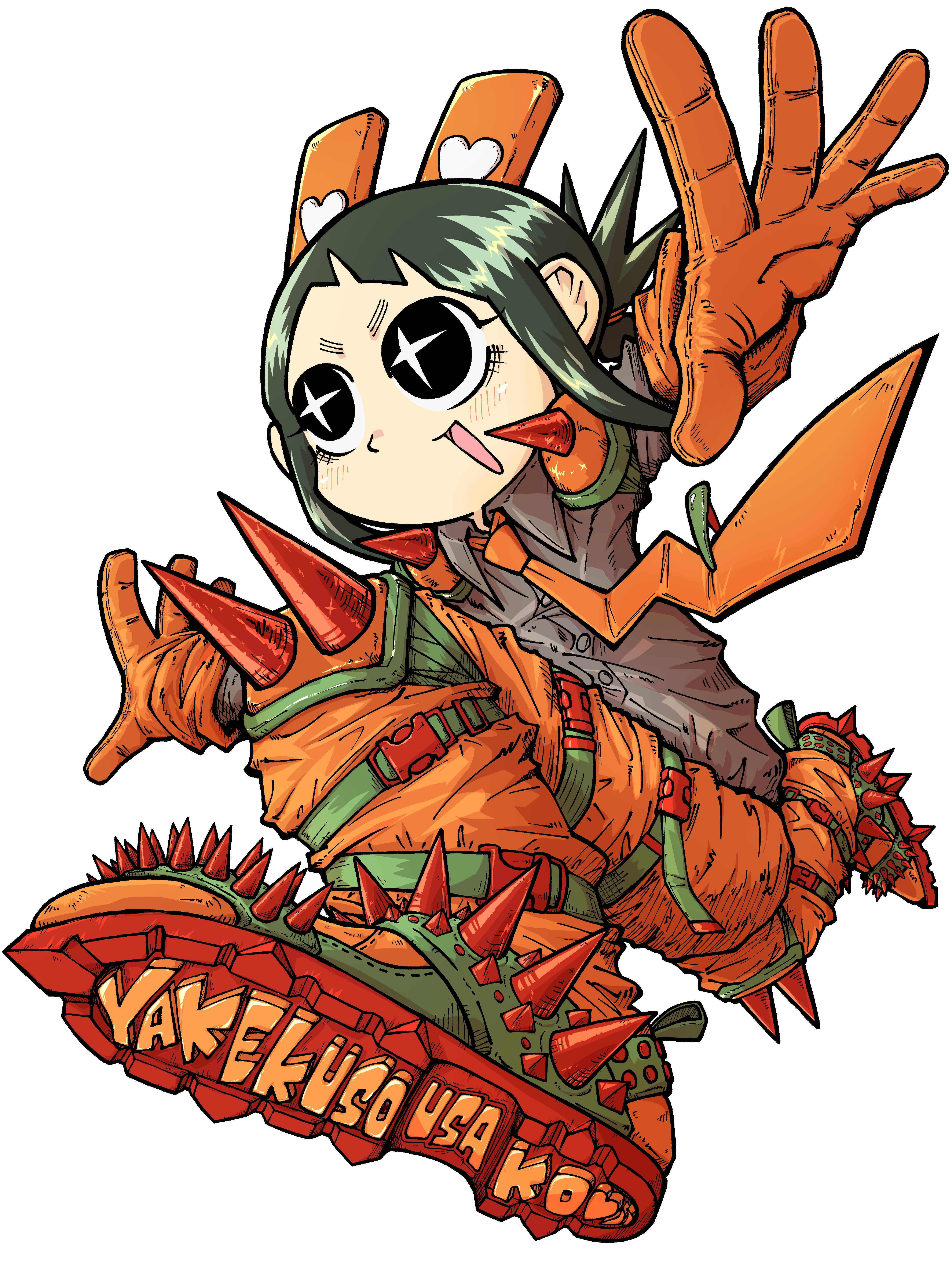 勢いだけでオリャーと絵を描く私なりの方法。｜ヤケクソうさ子