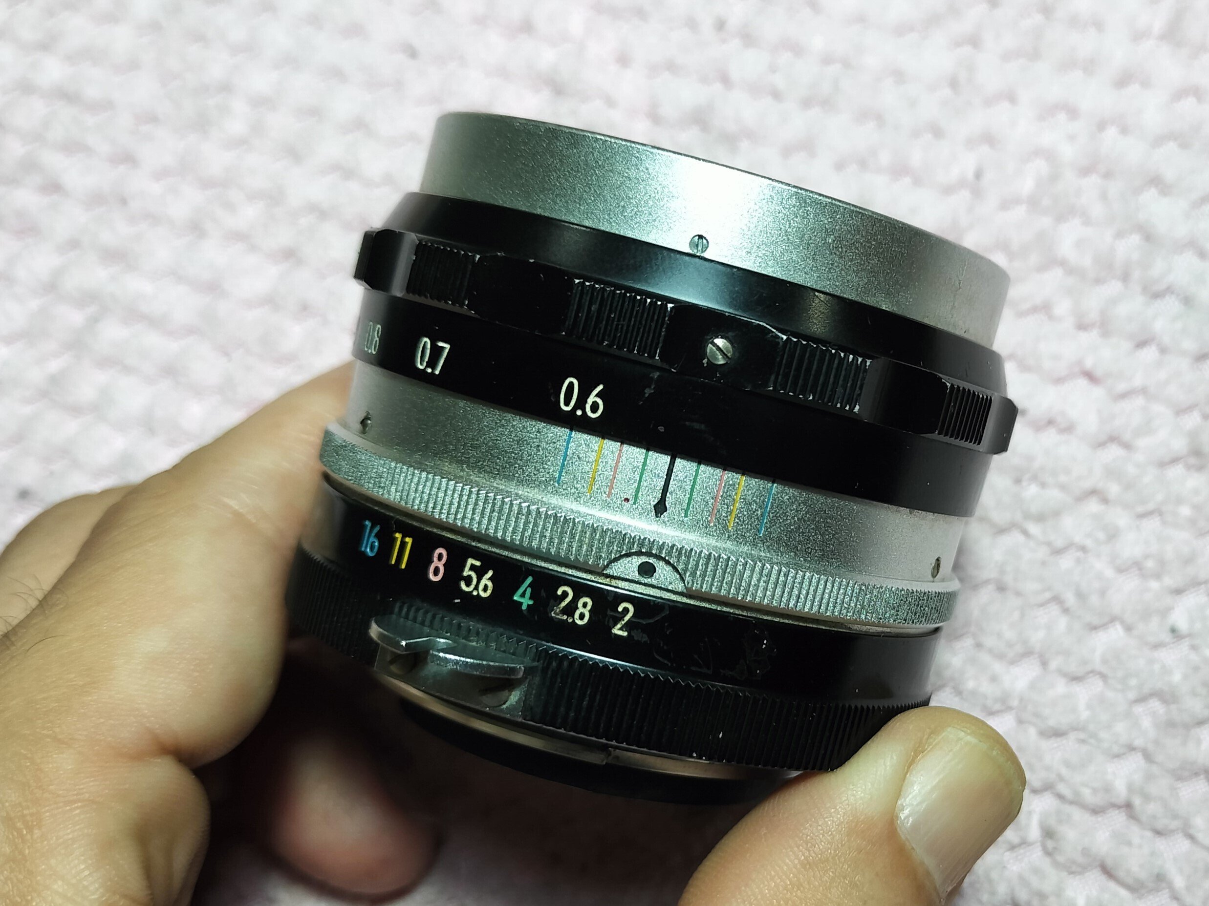 Nikon Nikkor-H 50mm F/2の分解｜フィルムカメラ修理のアクアカメラ