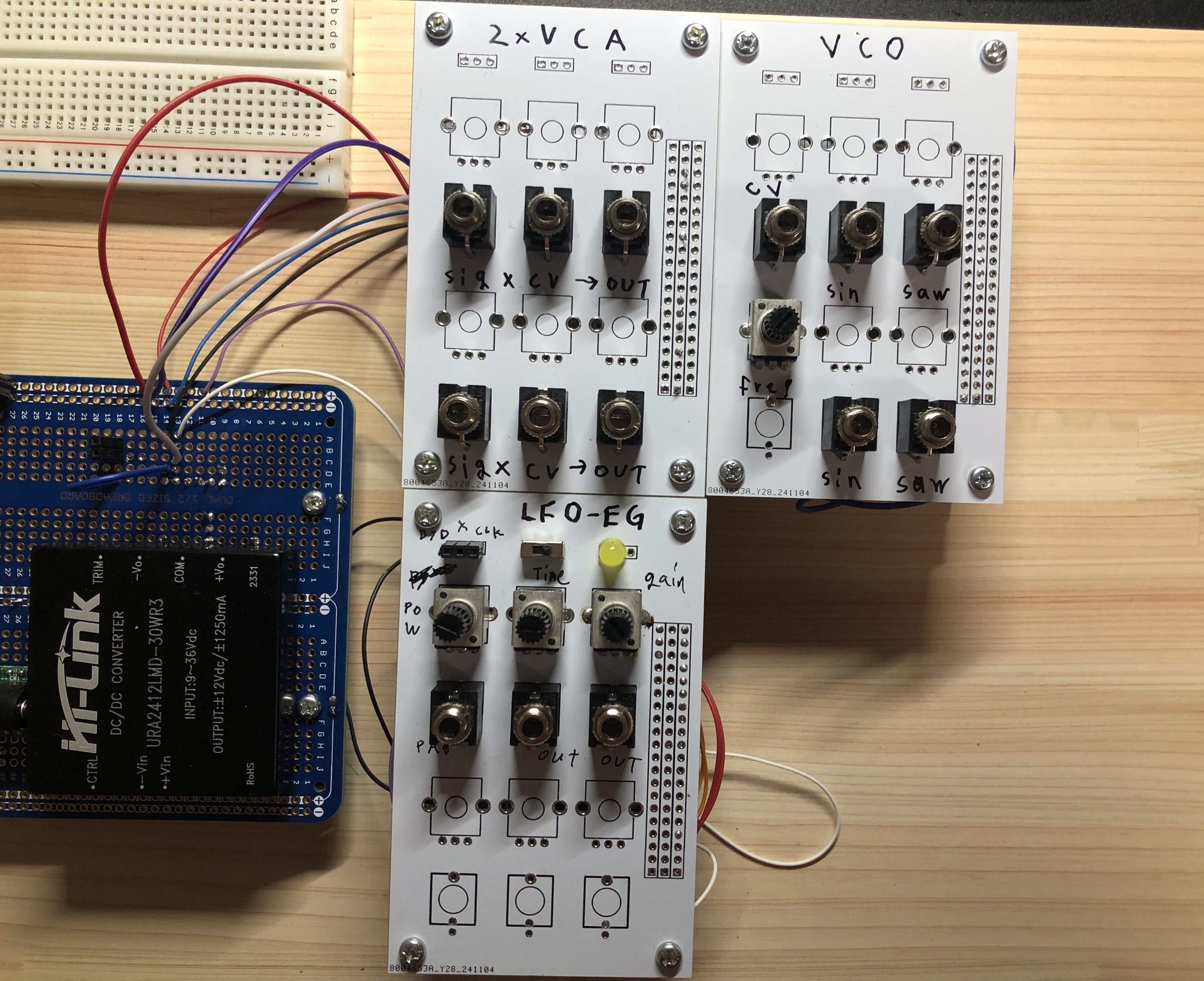 モジュラーシンセを作る 自作 DIY VCO｜fendoap