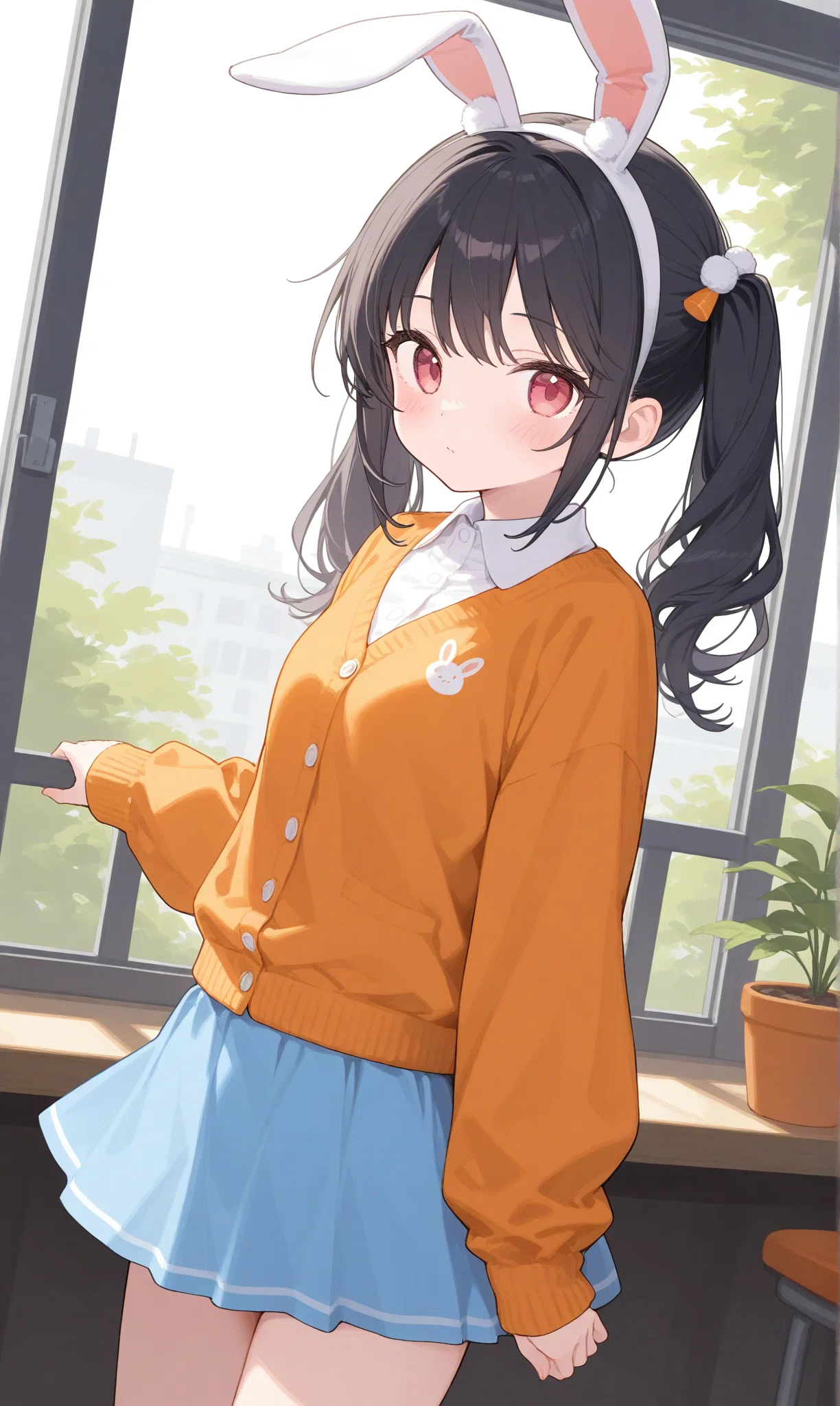 画像あり】ウサギの女の子「メイベルちゃん」達のAIイラスト｜安倍晋三