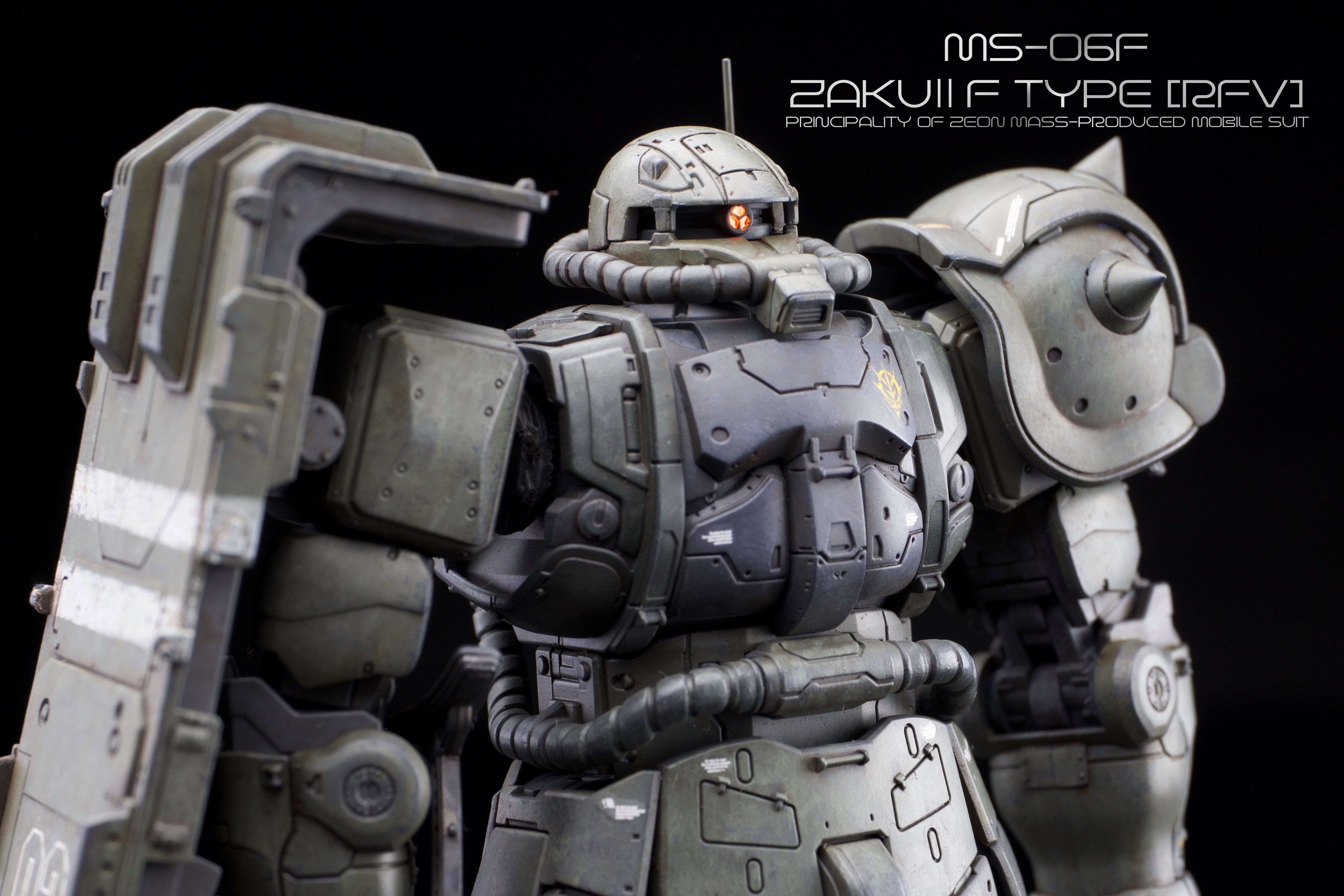 復讐のレクイエム版ザク完成しました｜msr457