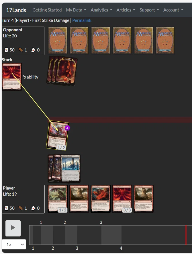 予選WE Day1突破】スタンダード赤単 デッキガイド【MTG】｜山辺カフカ