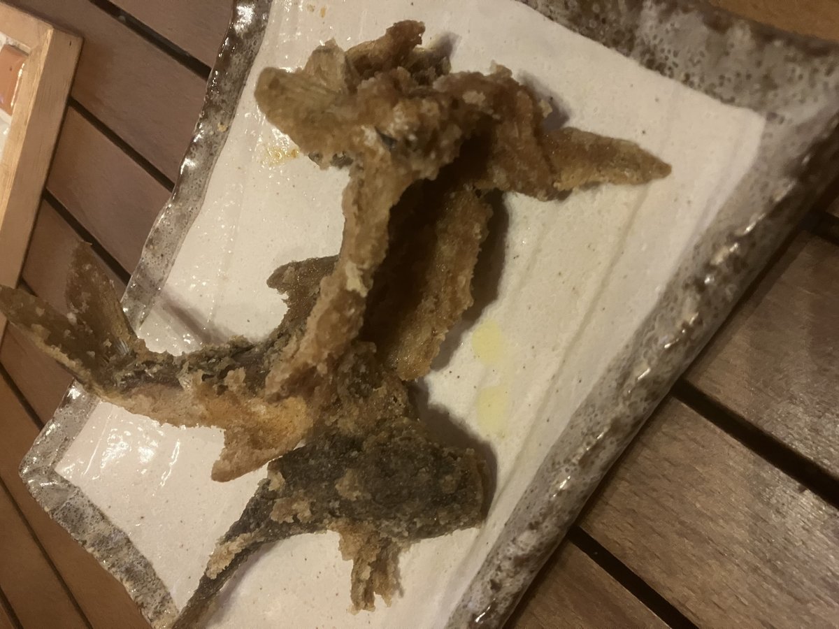 川魚の唐揚げ