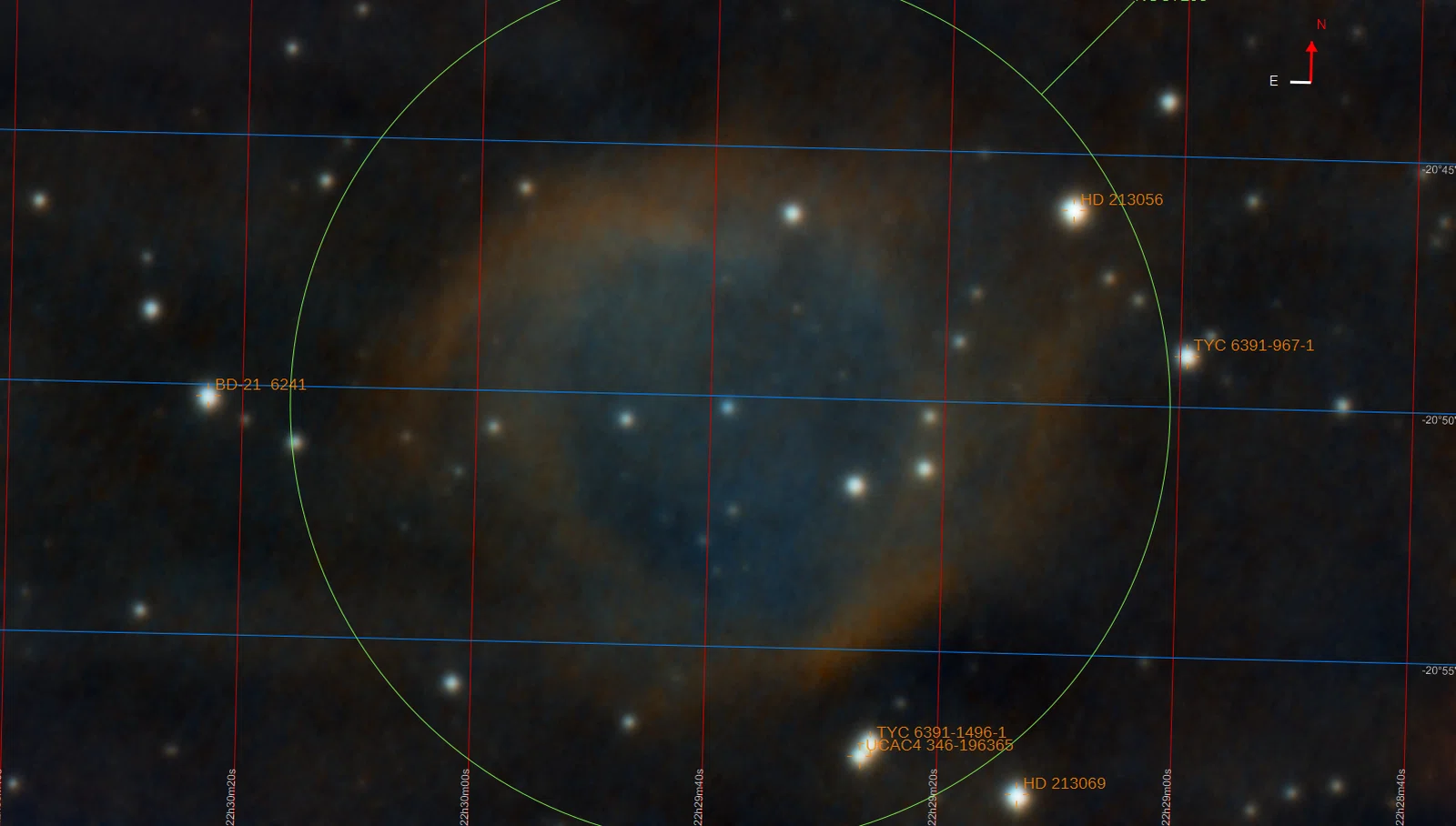 NGC7293 Helix Nebula らせん星雲 みずがめ座 2024-11-22-19-45｜mimumemo