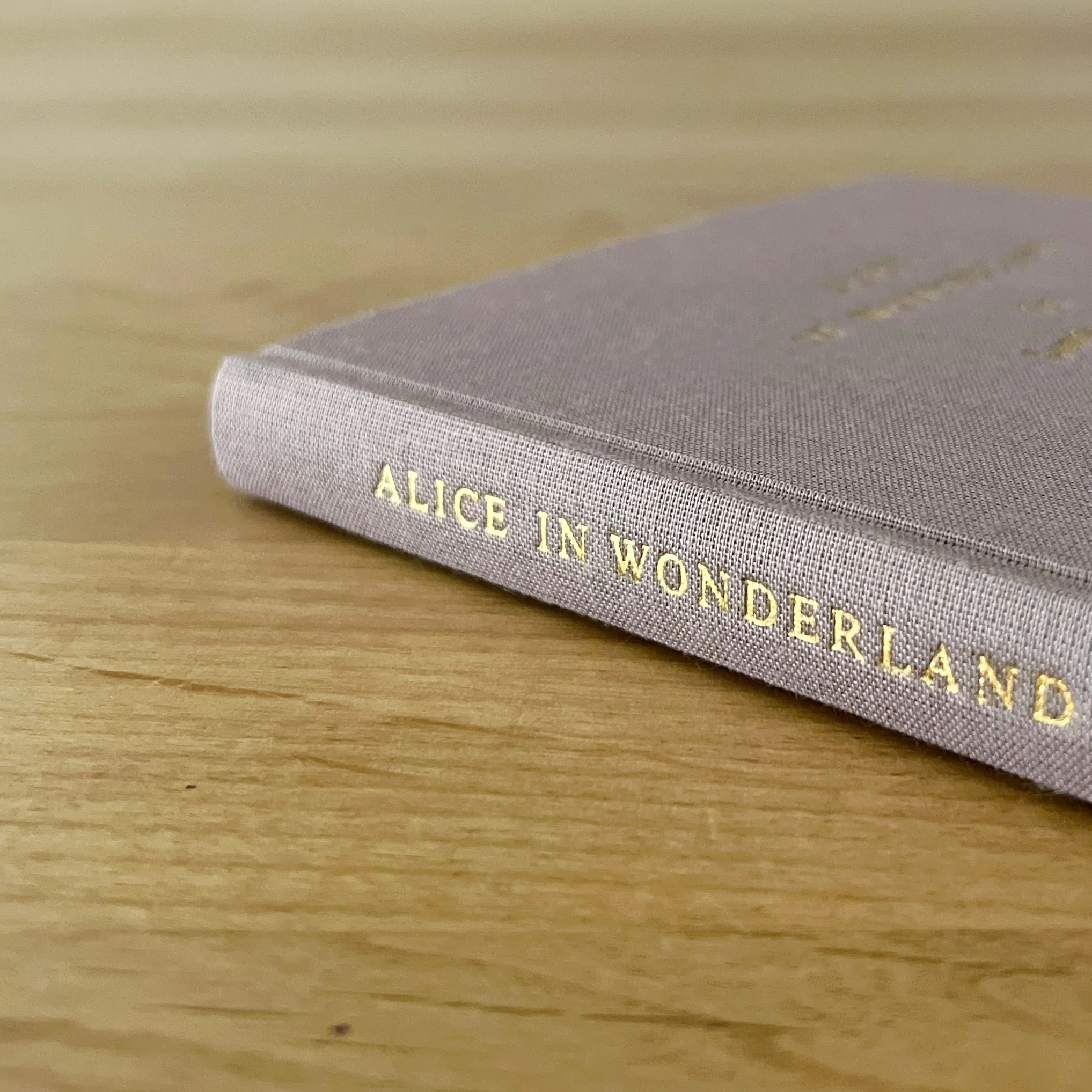 Bookbinding Notes] Alice in Wonderland | Rounded-back Hardcover