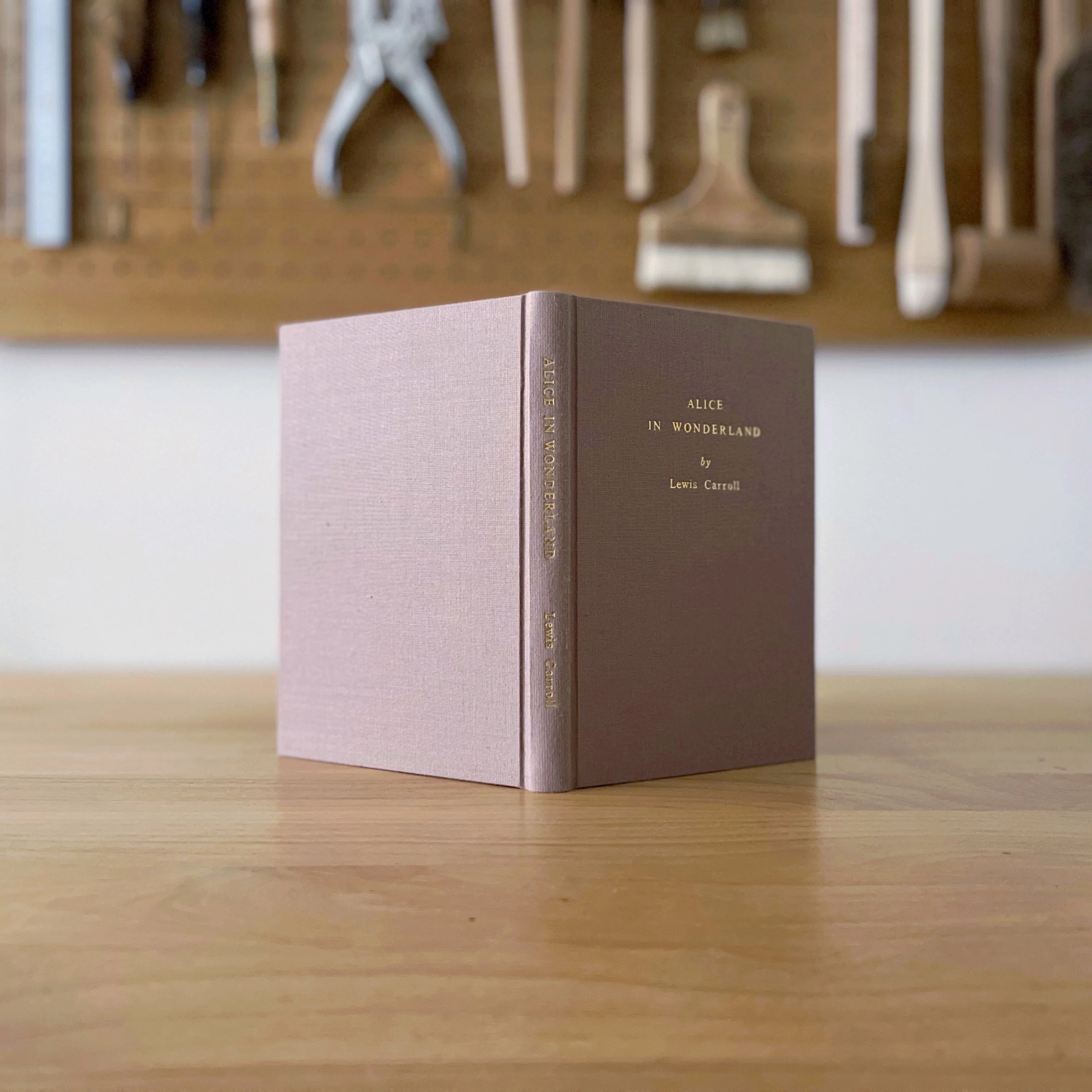Bookbinding Notes] Alice in Wonderland | Rounded-back Hardcover