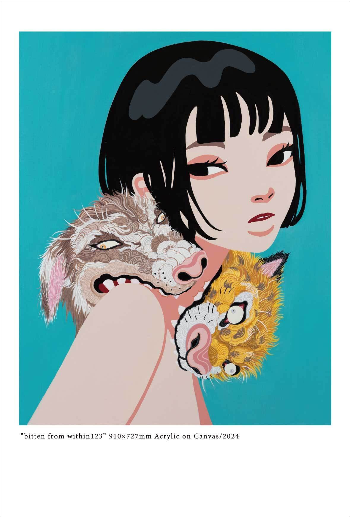 feebee アクリルキャンバス作品