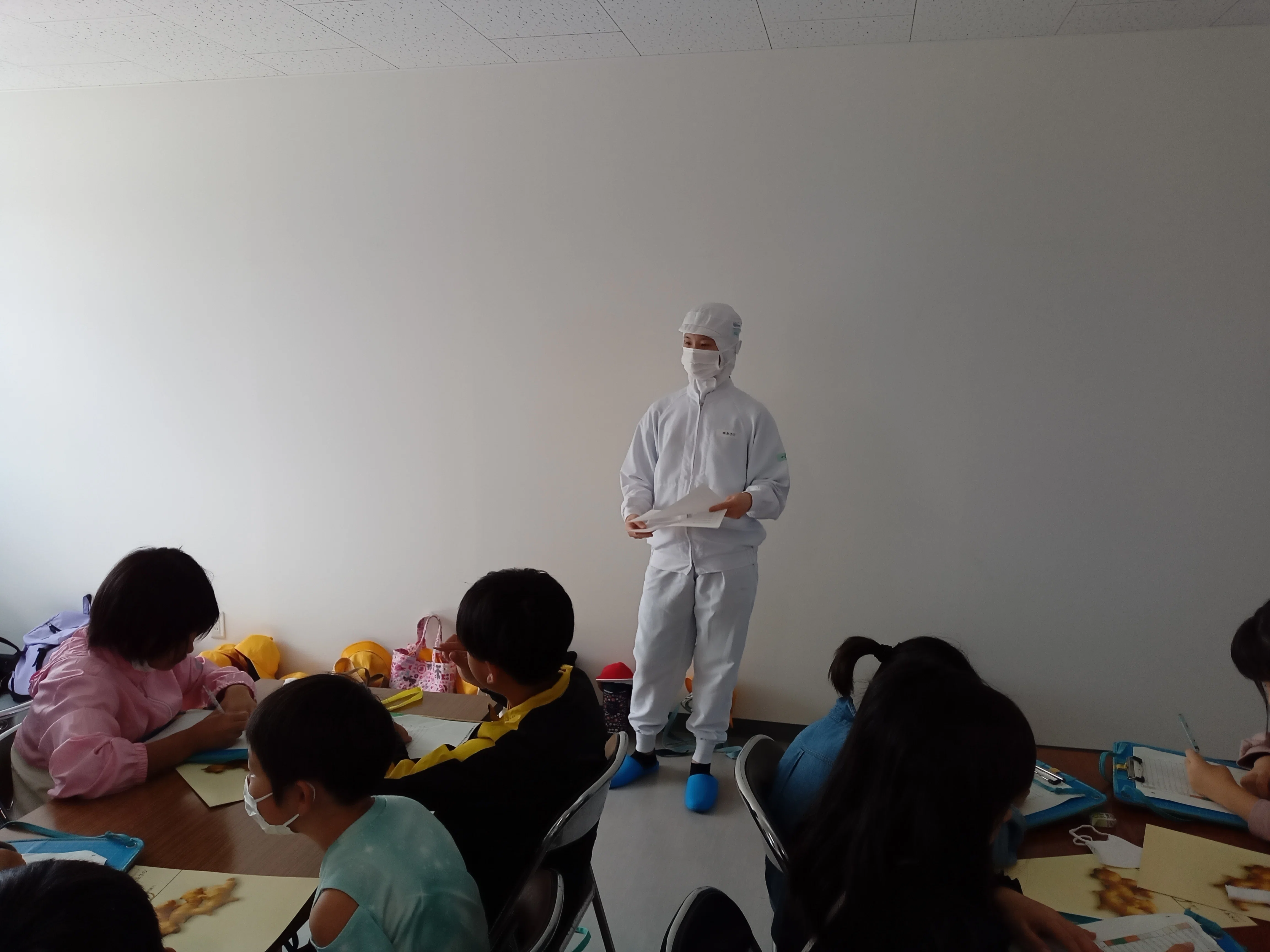 質問いっぱい！ 山田小学校の社会科見学｜(株)あさの@生姜屋／高知県