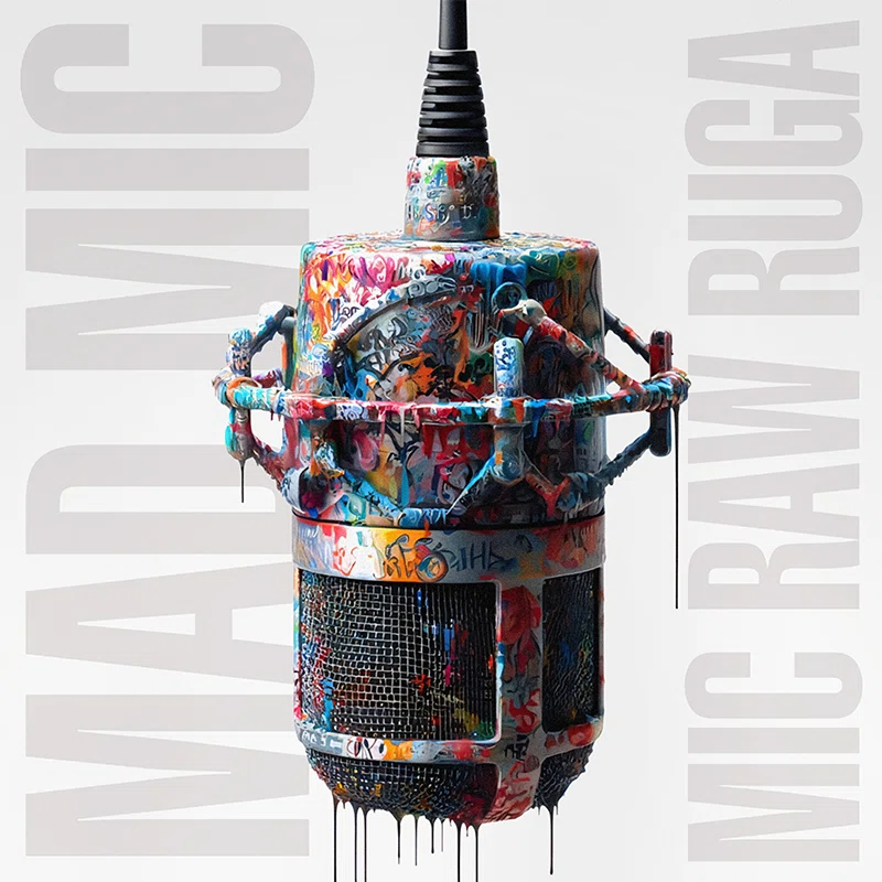 MIC RAW RUGA releases new song 'MAD MIC'! Music video also
