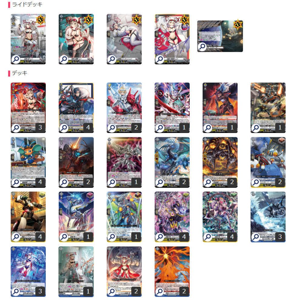 ヴァンガード エバデッキパーツ付き