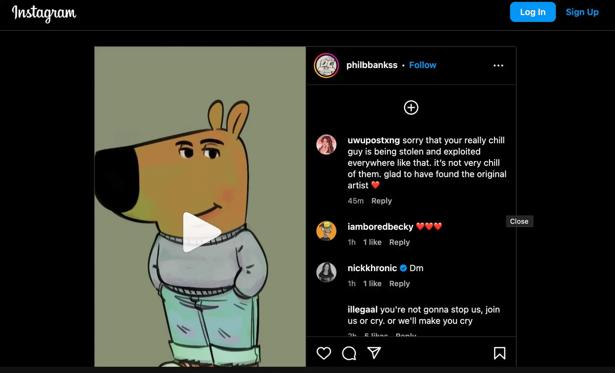 chillguyさん専用 1000ドルを100万ドルに！TikTokで流行中のミームコインJust a chill