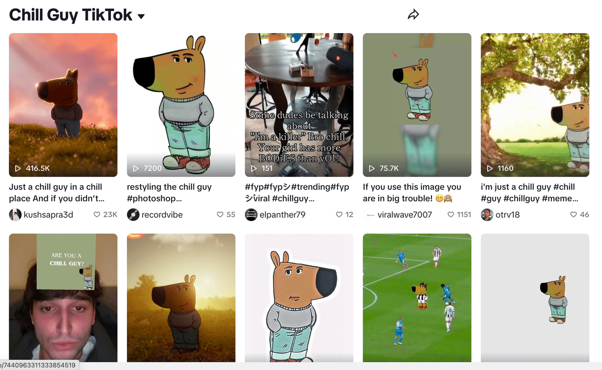 chillguyさん専用 1000ドルを100万ドルに！TikTokで流行中のミームコインJust a chill