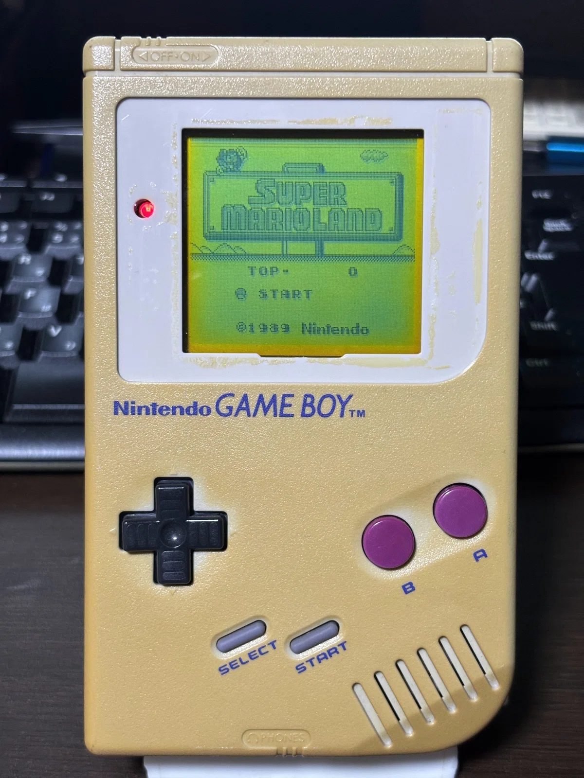 Nintendo GAME BOY IPS液晶改造化 頼ろ イエロー