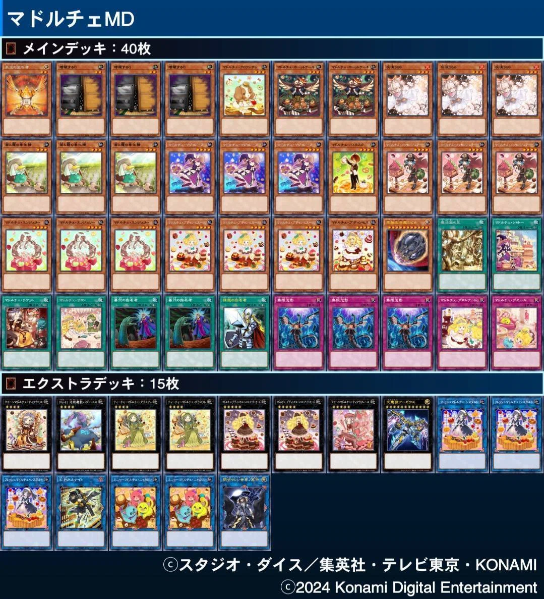 誘発入りガチ構築！！春化精マドルチェデッキ