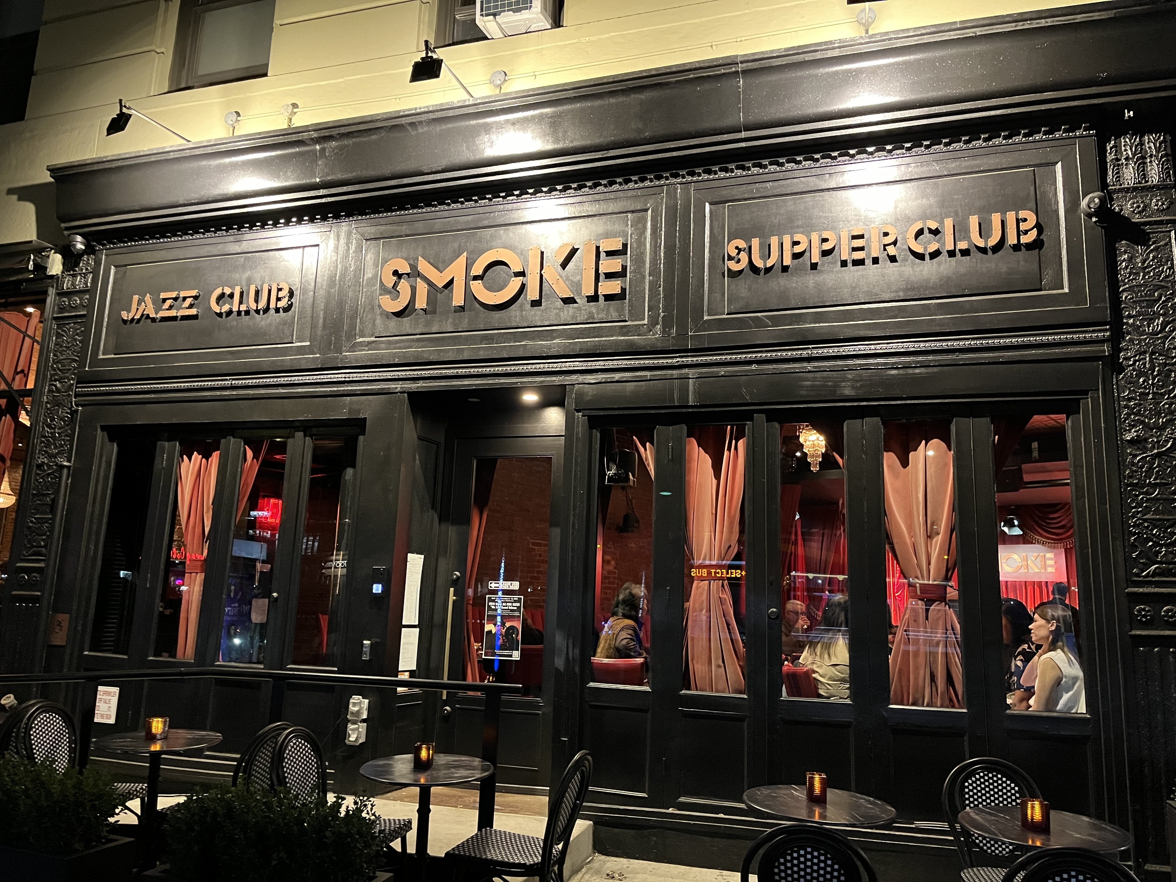 ニューヨークジャズクラブ訪問記③（Smoke Jazz Club編）｜三浦佳世