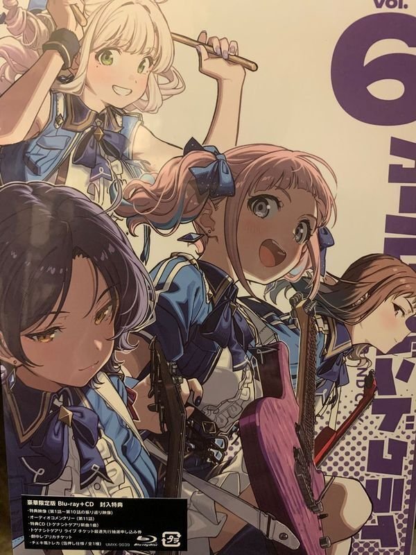 ガールズバンドクライ6巻レポート…ライブアニメのレジェンド！｜諸星